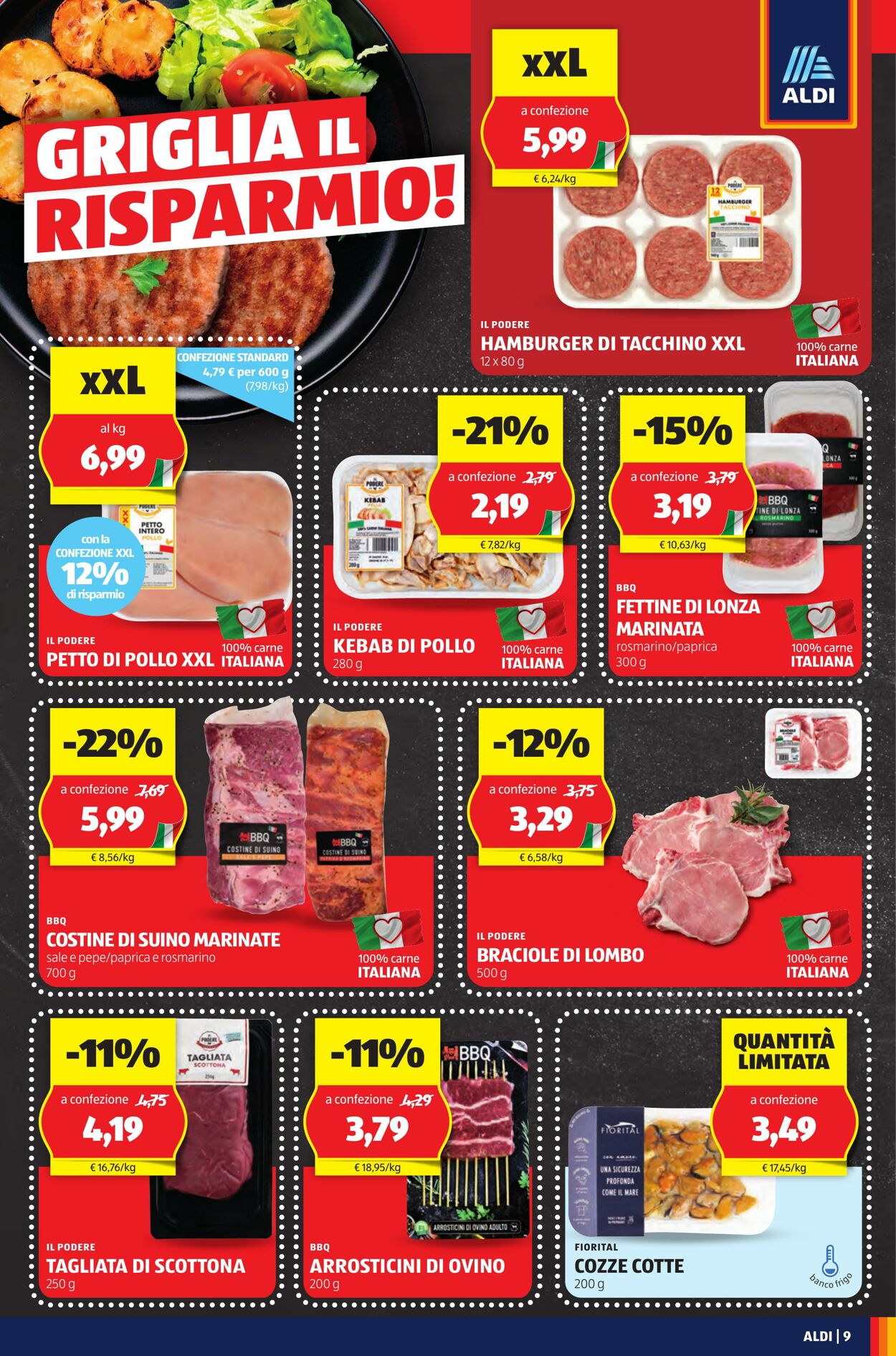 Volantino Aldi 04.08.2025 - 10.08.2025