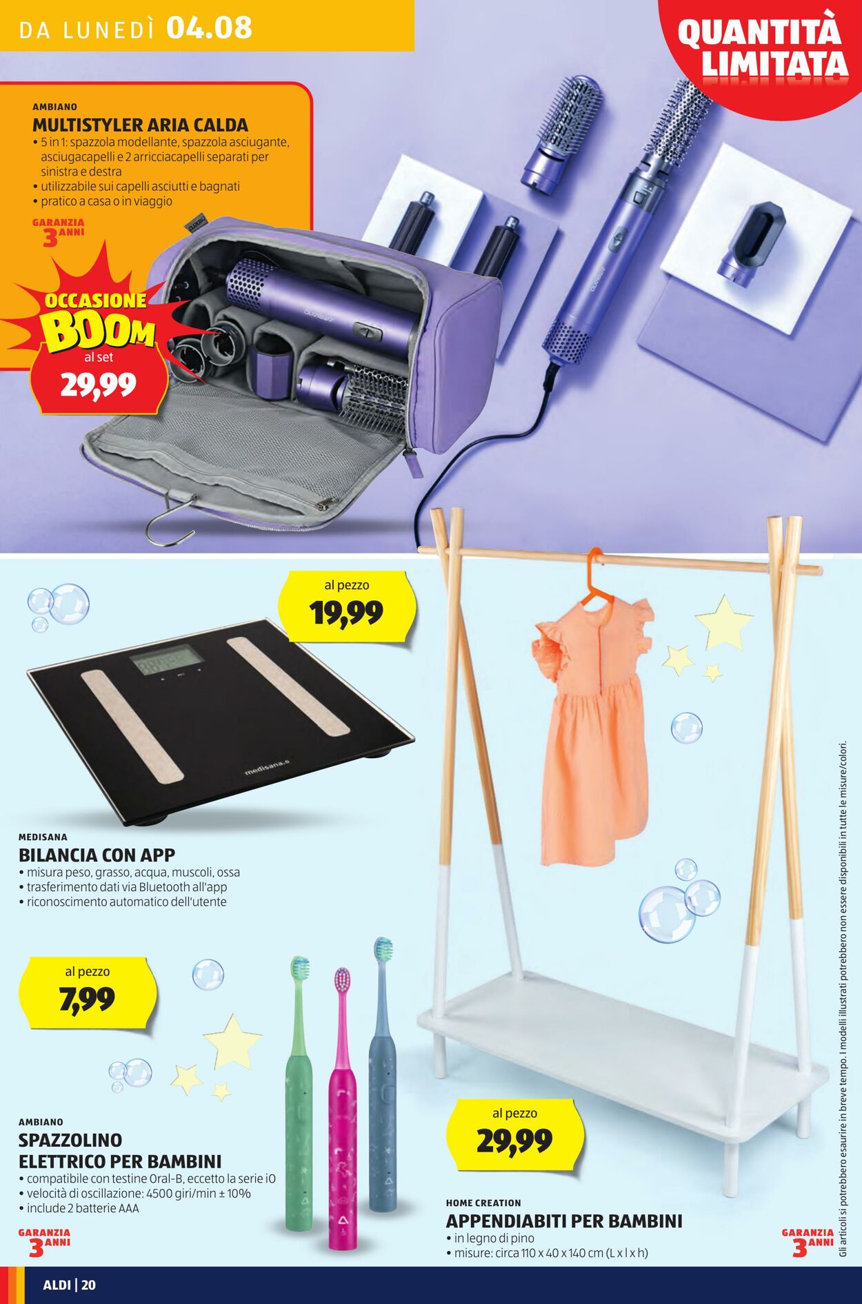 Volantino Aldi 04.08.2025 - 10.08.2025