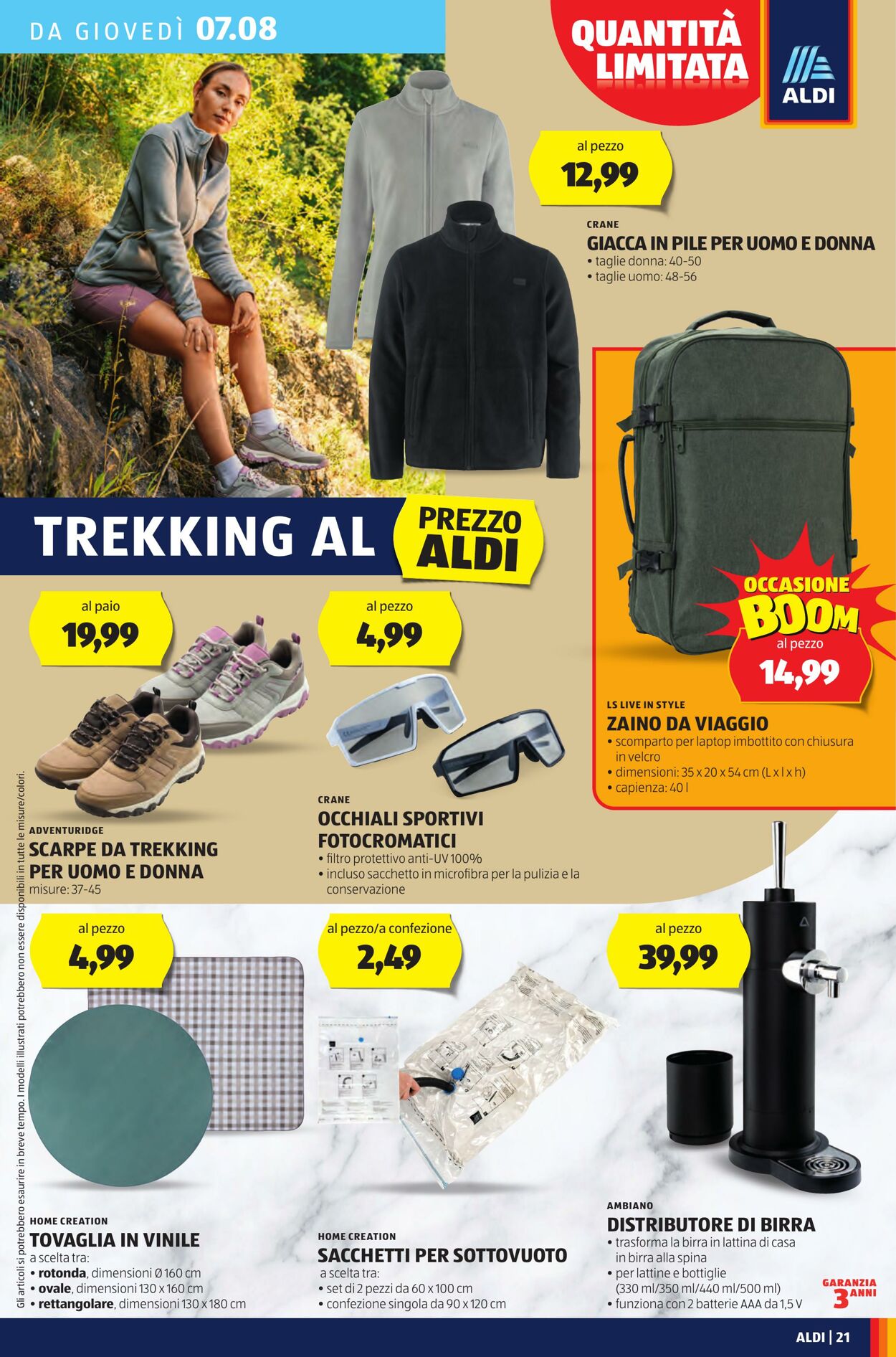 Volantino Aldi 04.08.2025 - 10.08.2025