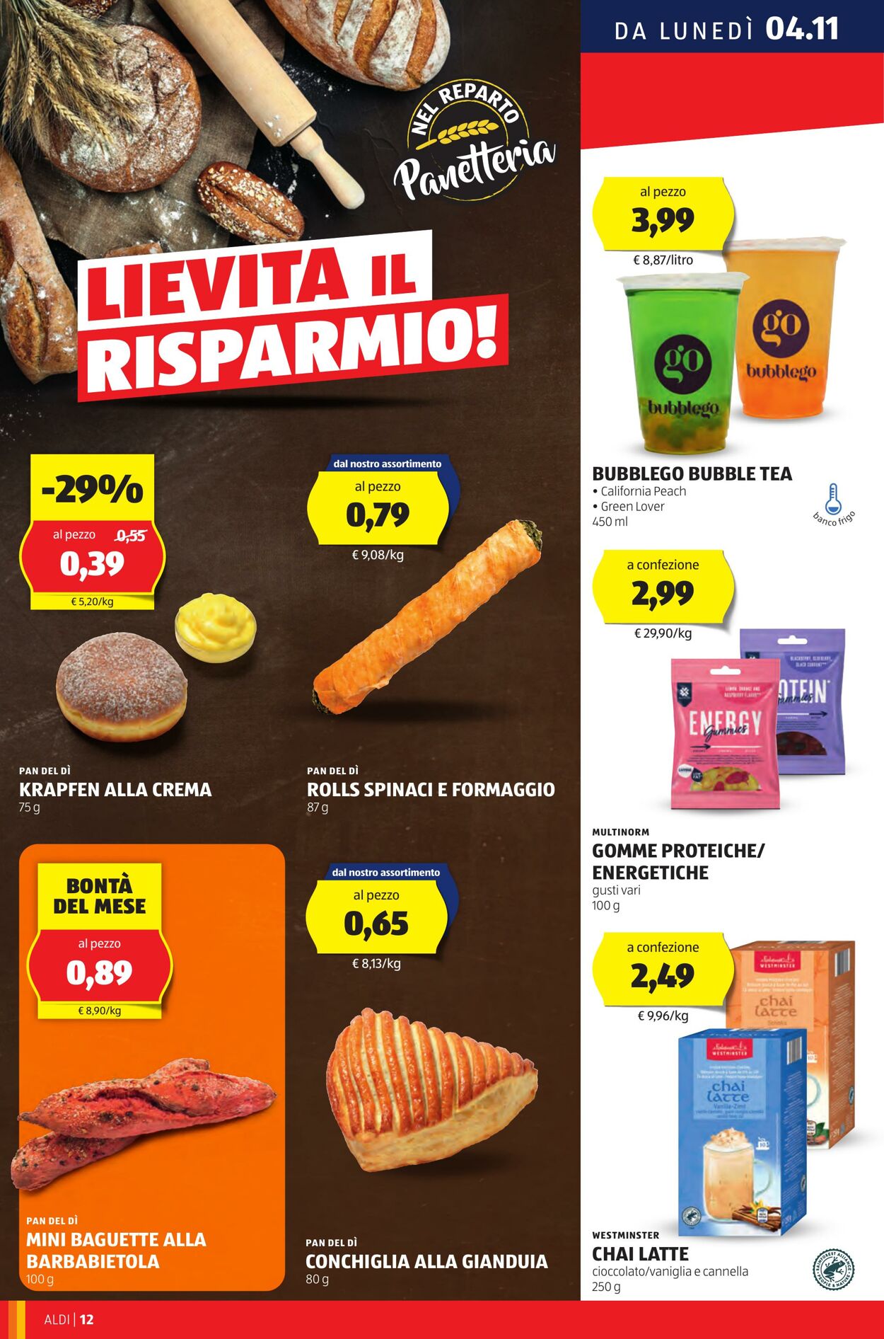 Volantino Aldi 04.11.2024 - 10.11.2024