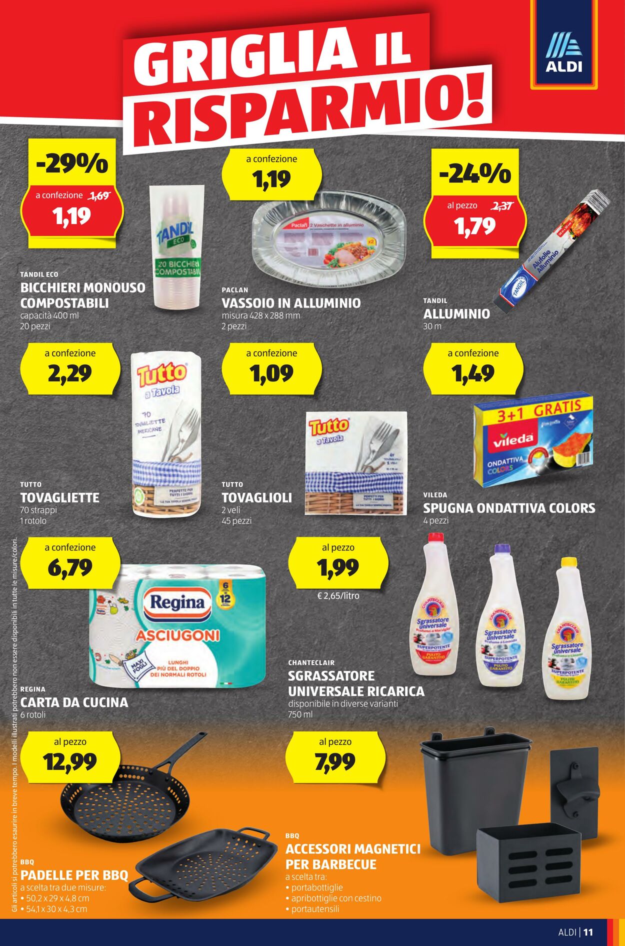 Volantino Aldi 05.08.2024 - 11.08.2024