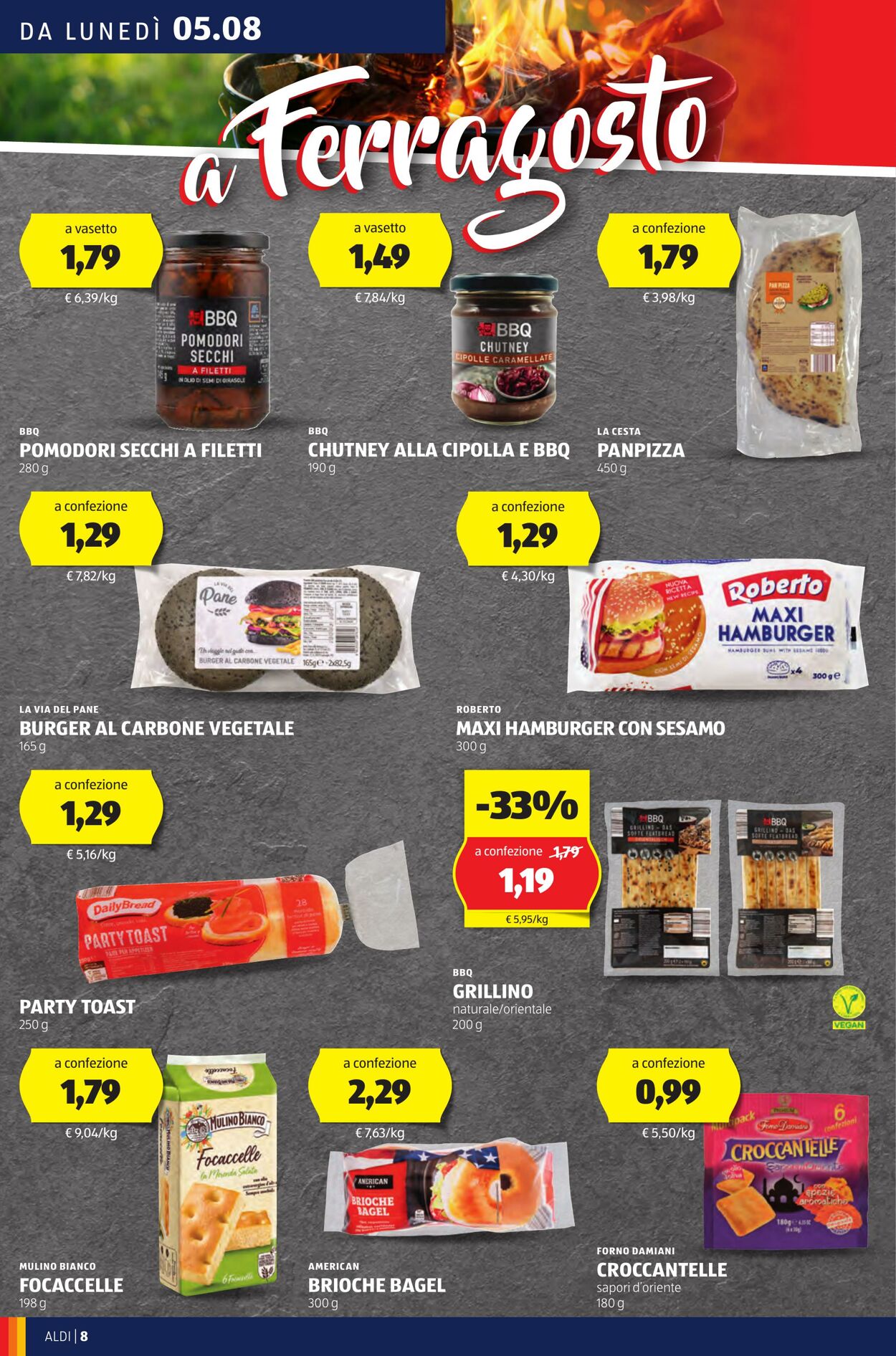 Volantino Aldi 05.08.2024 - 11.08.2024