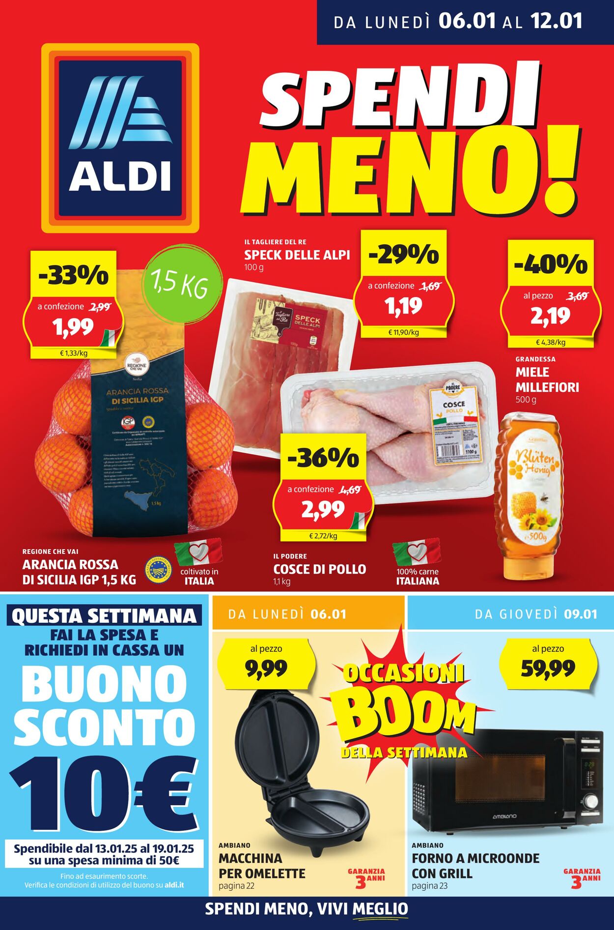 Volantino Aldi 06.01.2025 - 12.01.2025