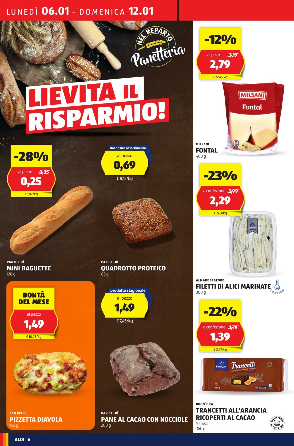 Volantino Aldi 06.01.2025 - 12.01.2025