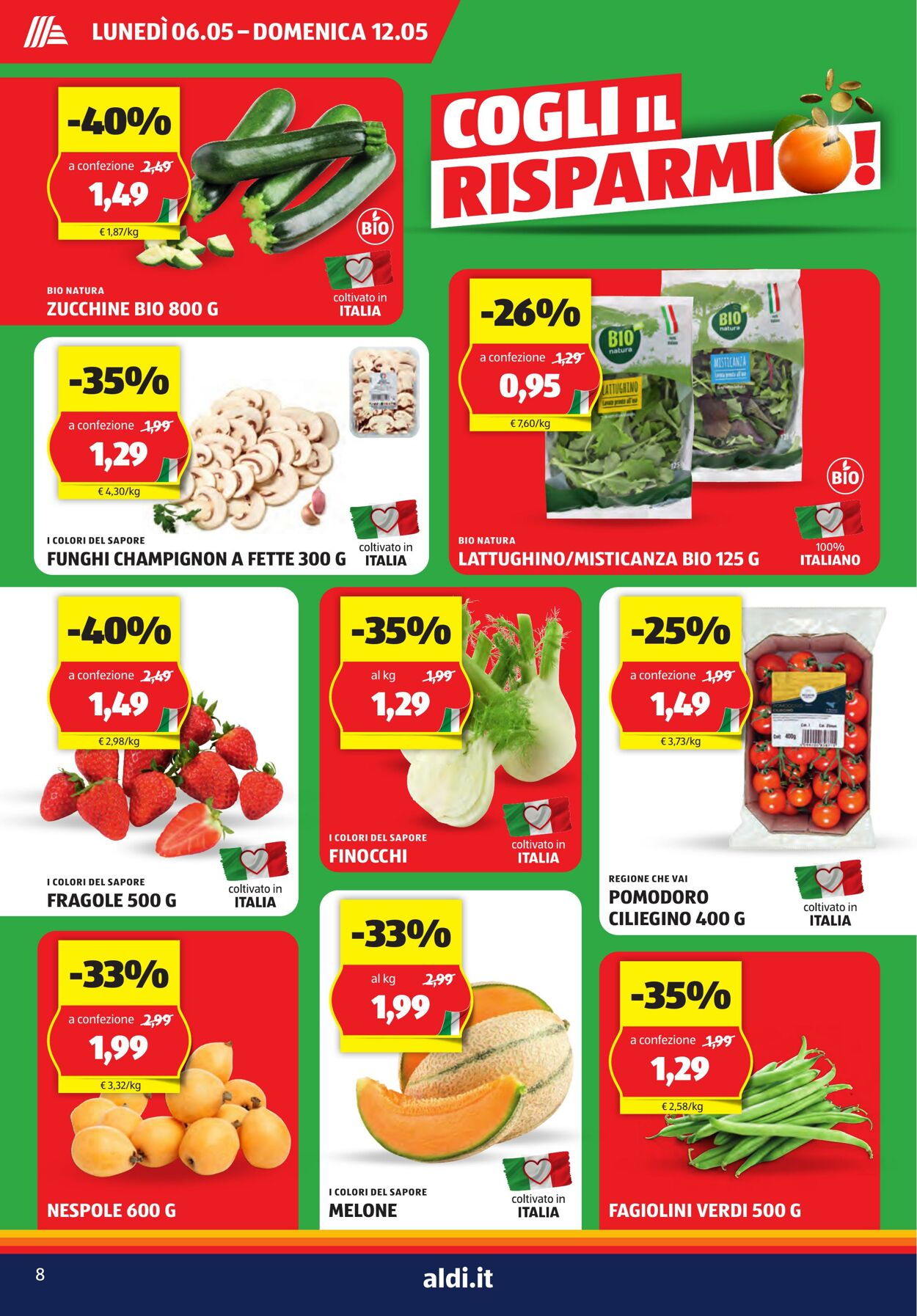 Volantino Aldi 06.05.2024 - 12.05.2024