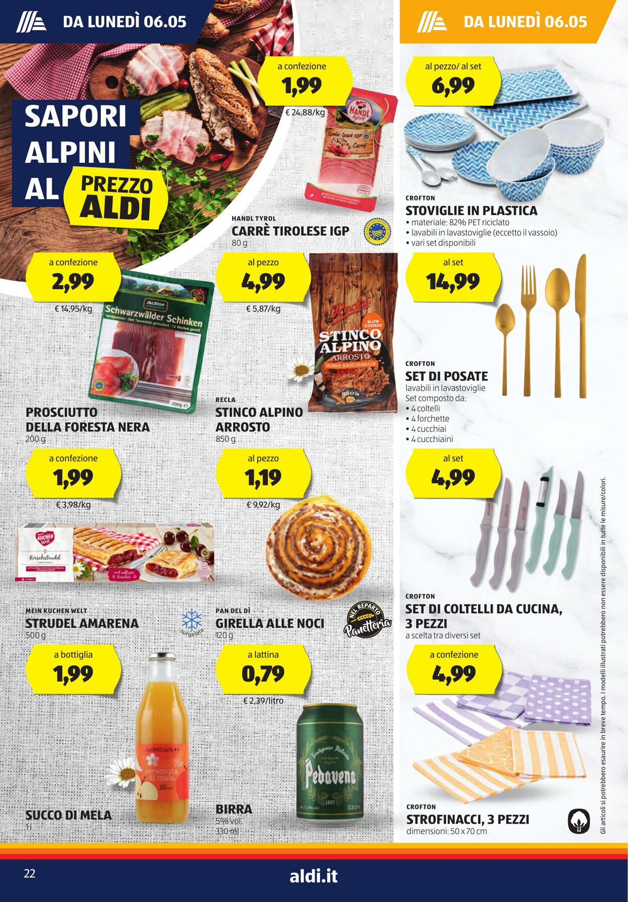 Volantino Aldi 06.05.2024 - 12.05.2024