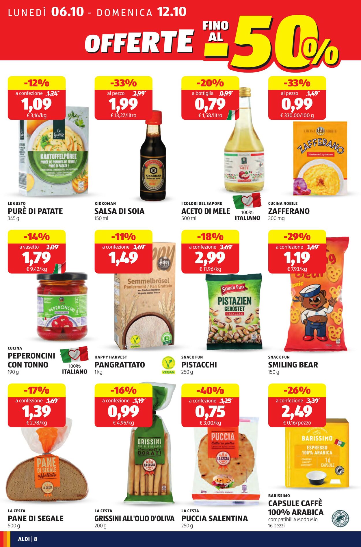 Volantino Aldi 06.10.2025 - 12.10.2025
