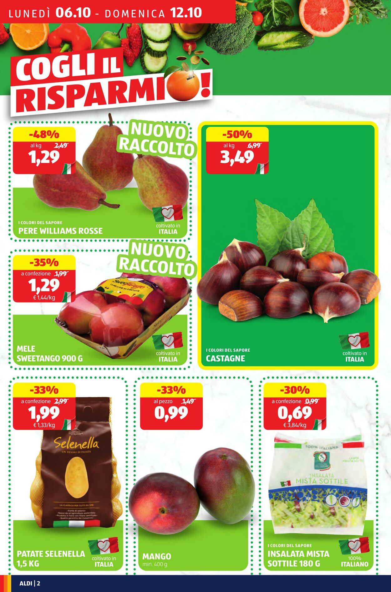 Volantino Aldi 06.10.2025 - 12.10.2025