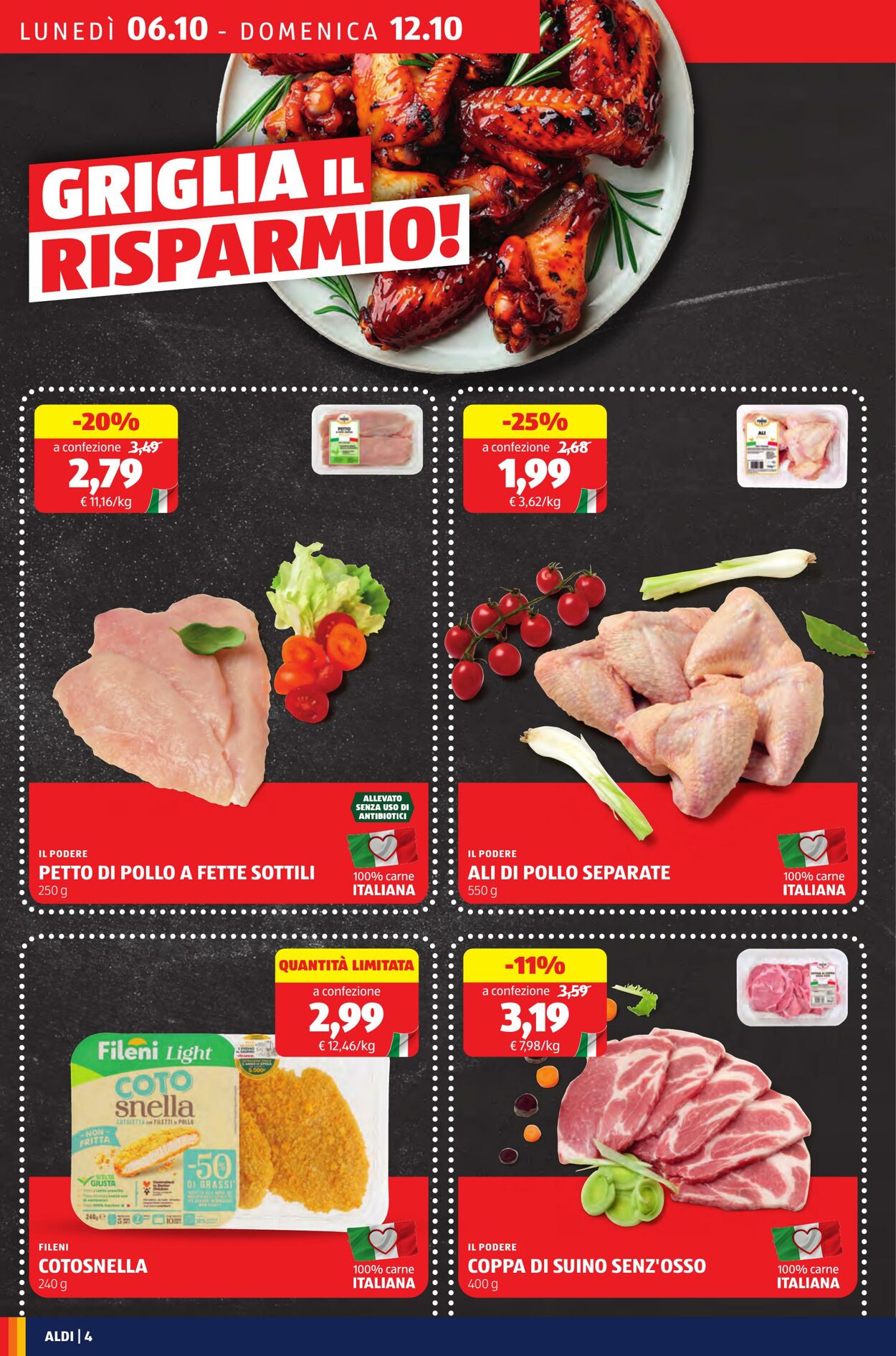 Volantino Aldi 06.10.2025 - 12.10.2025