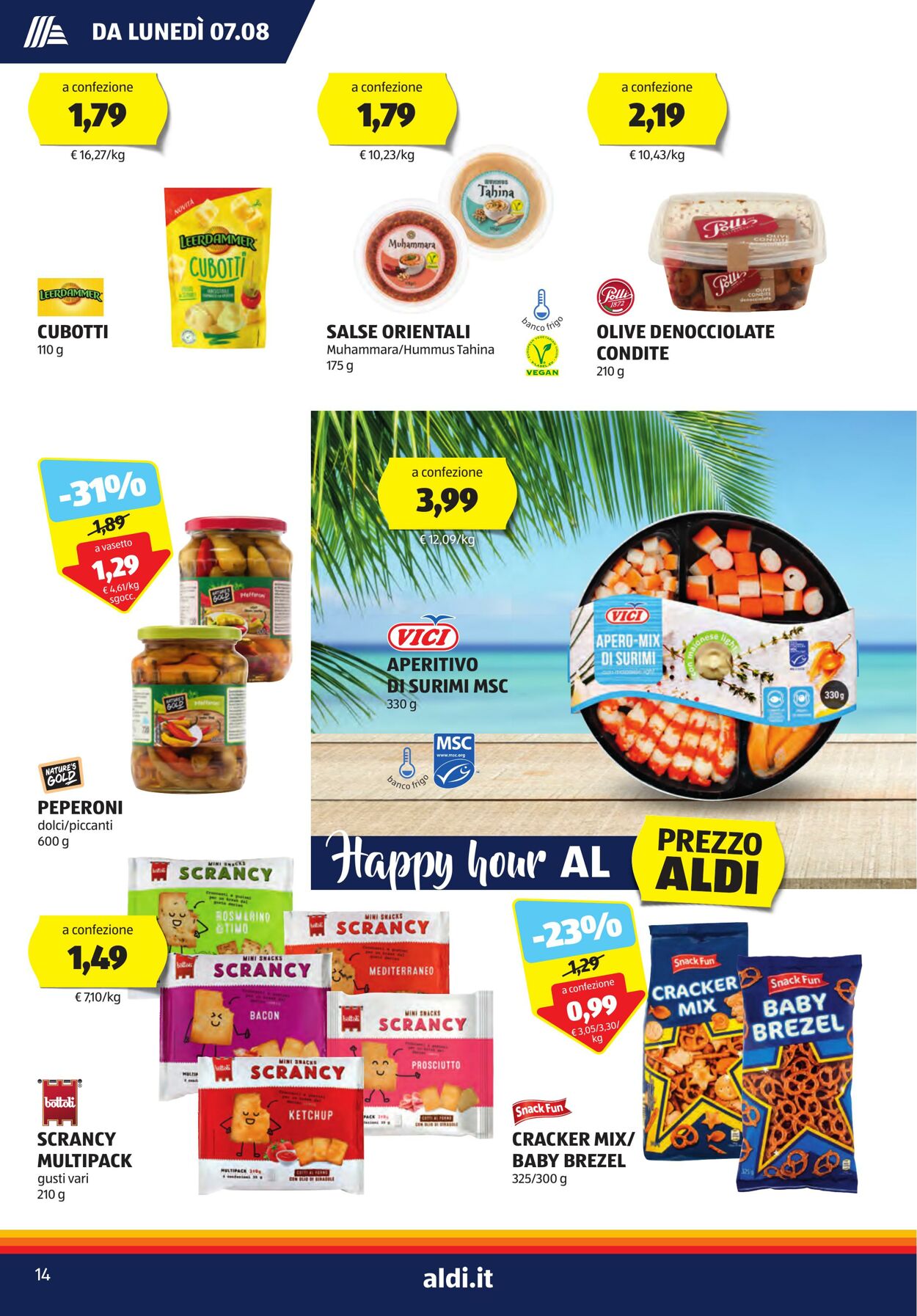 Volantino Aldi 07.08.2023 - 13.08.2023