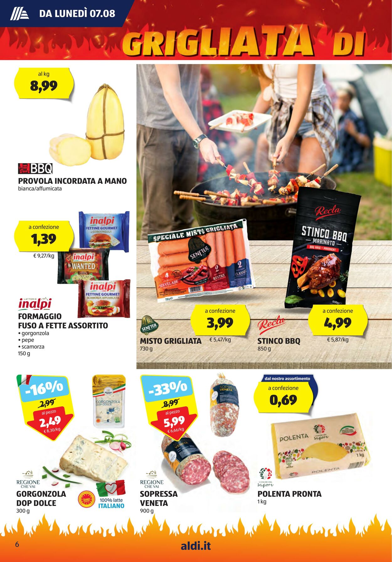 Volantino Aldi 07.08.2023 - 13.08.2023