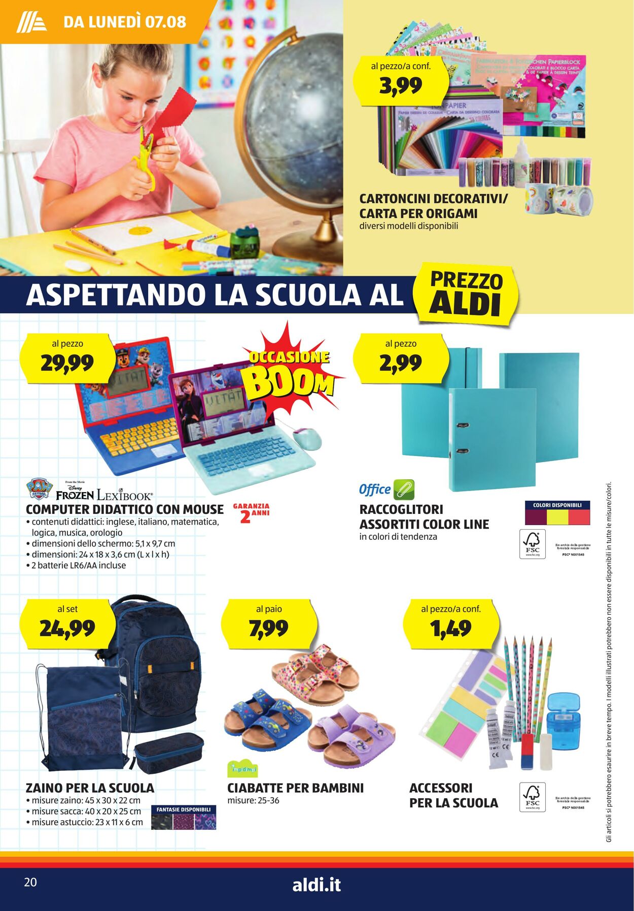 Volantino Aldi 07.08.2023 - 13.08.2023