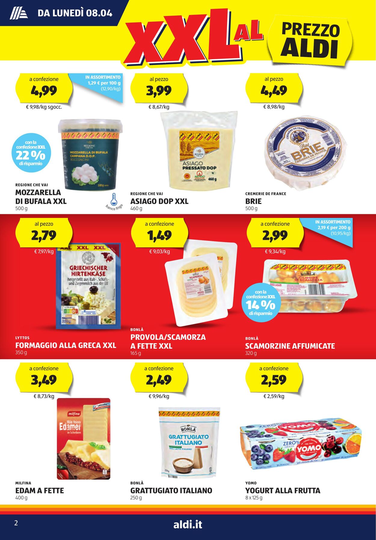 Volantino Aldi 08.04.2024 - 14.04.2024