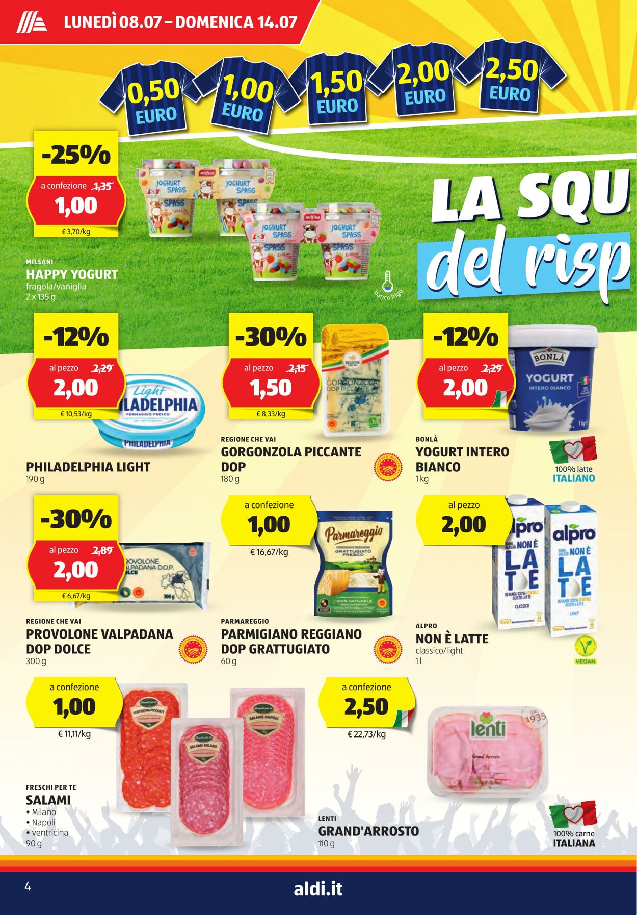 Volantino Aldi 08.07.2024 - 14.07.2024