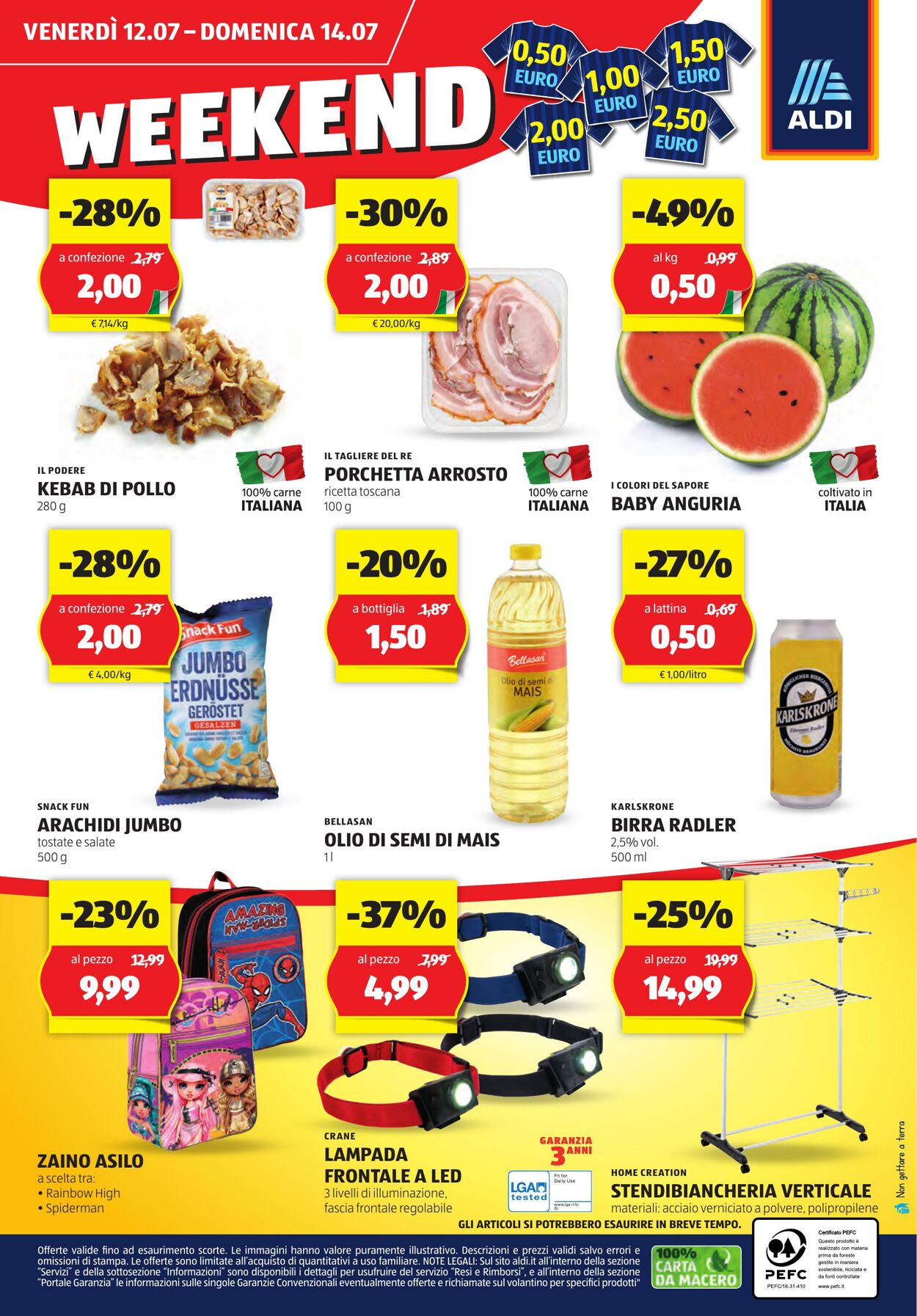 Volantino Aldi 08.07.2024 - 14.07.2024