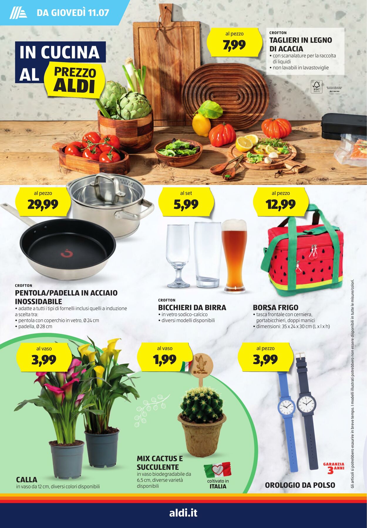 Volantino Aldi 08.07.2024 - 14.07.2024