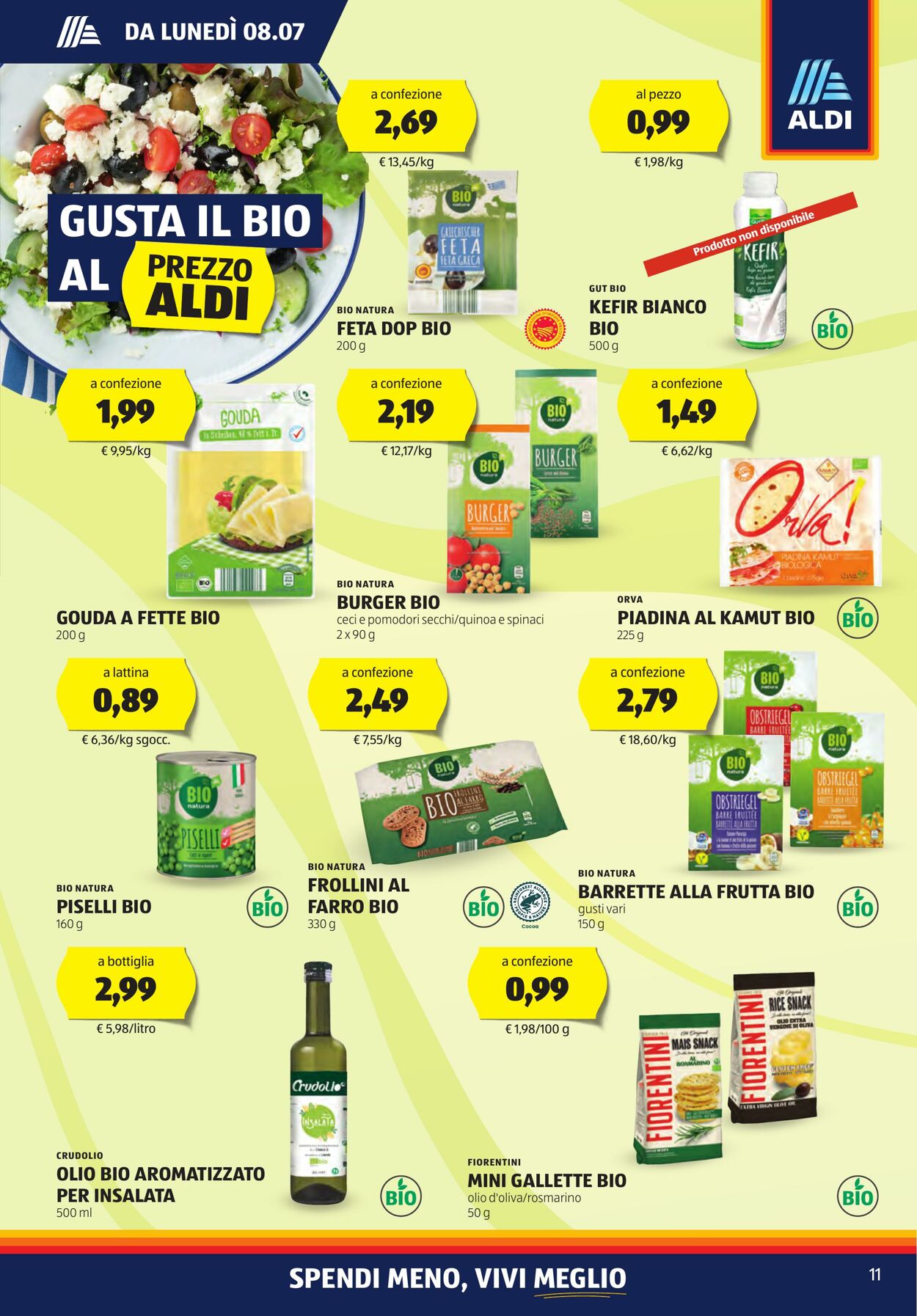 Volantino Aldi 08.07.2024 - 14.07.2024