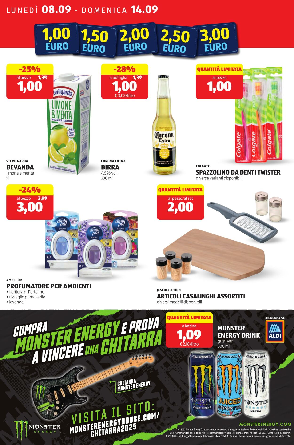 Volantino Aldi 08.09.2025 - 14.09.2025