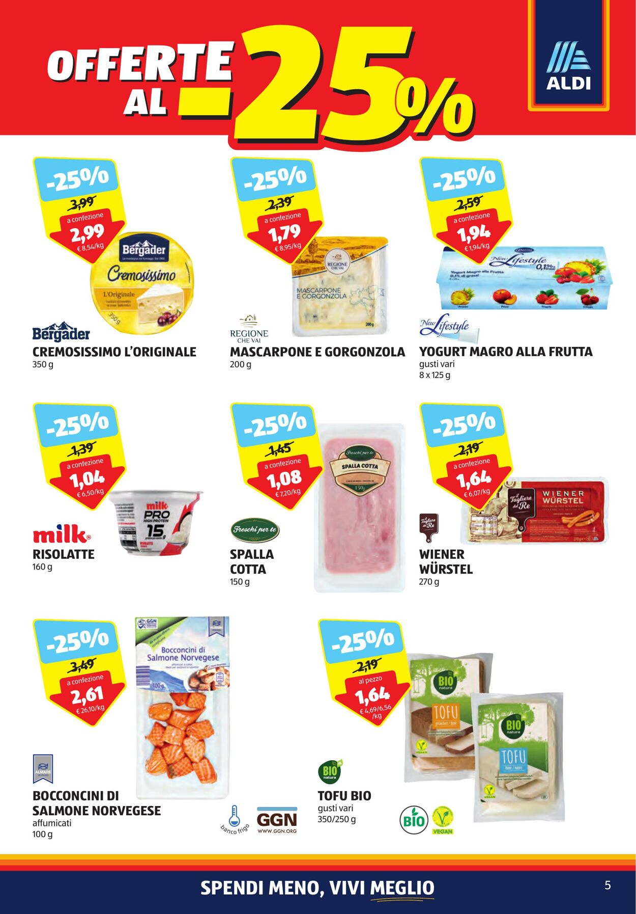 Volantino Aldi 09.10.2023 - 15.10.2023