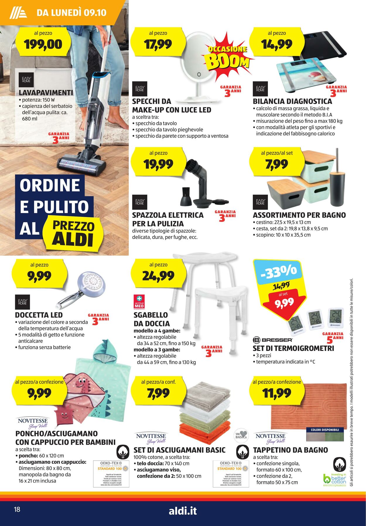 Volantino Aldi 09.10.2023 - 15.10.2023