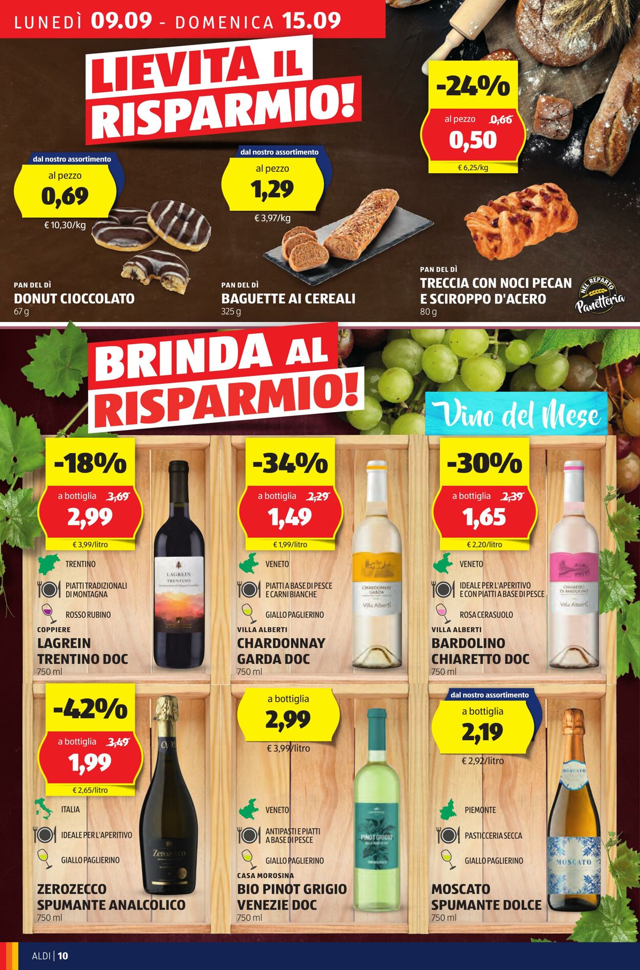 Volantino Aldi 09.09.2024 - 15.09.2024