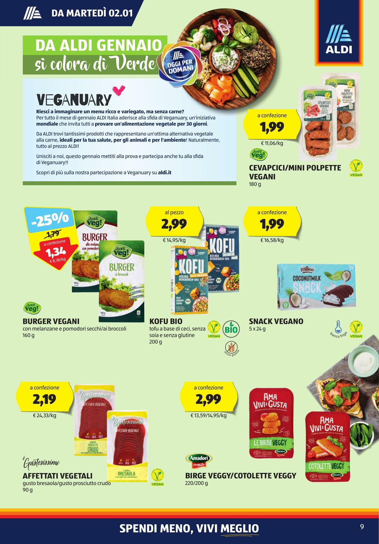 Volantino Aldi 02.01.2024 - 07.01.2024