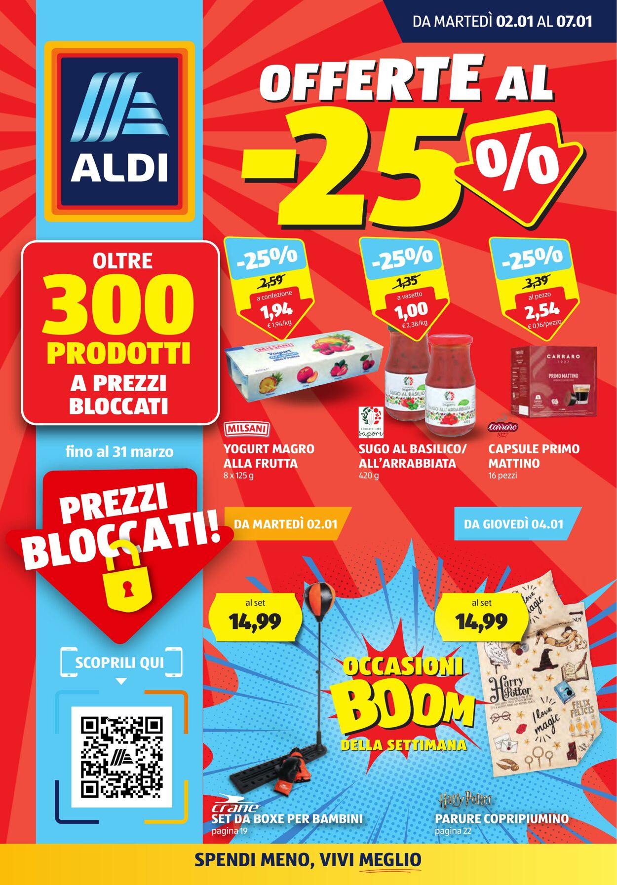 Volantino Aldi 02.01.2024 - 07.01.2024