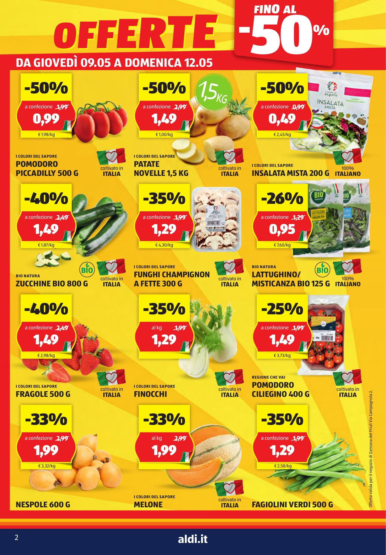 Volantino Aldi 09.05.2024 - 18.05.2024