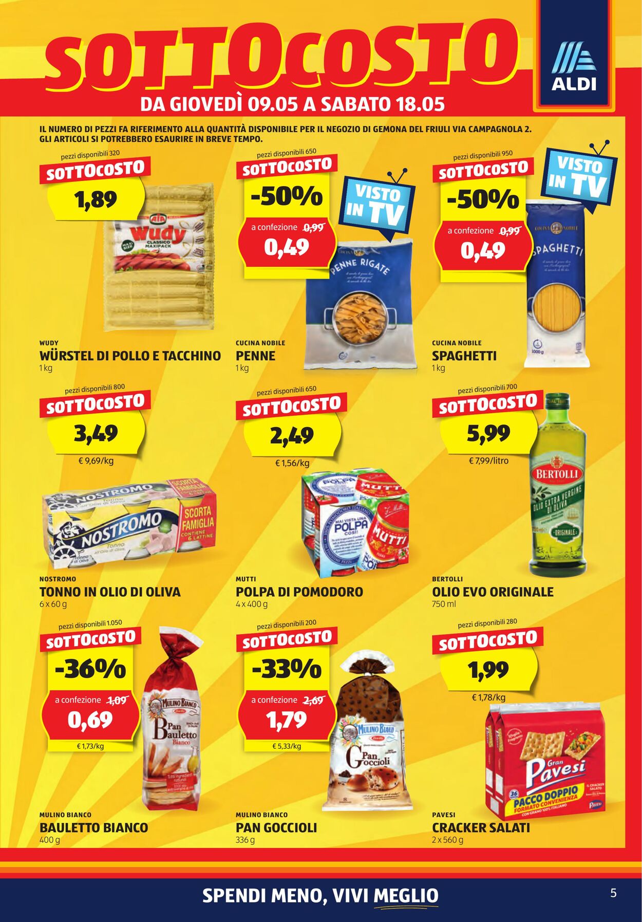 Volantino Aldi 09.05.2024 - 18.05.2024