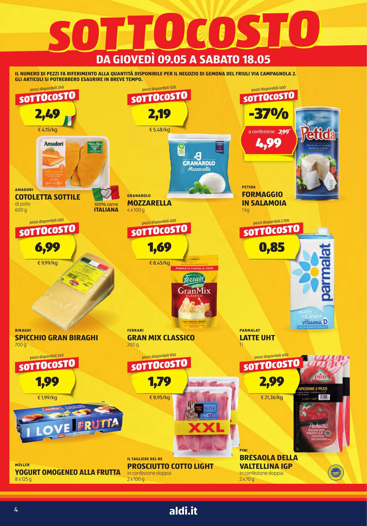 Volantino Aldi 09.05.2024 - 18.05.2024