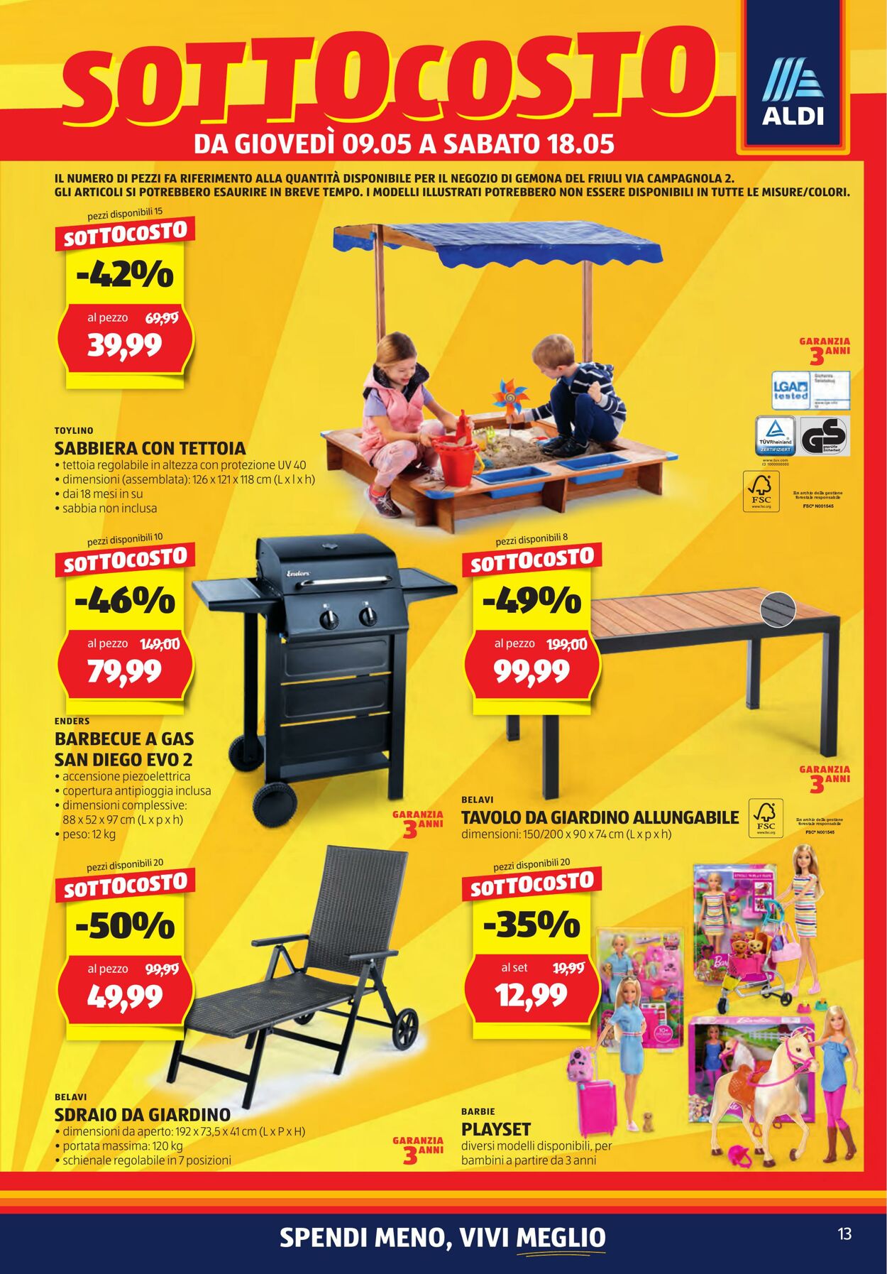 Volantino Aldi 09.05.2024 - 18.05.2024