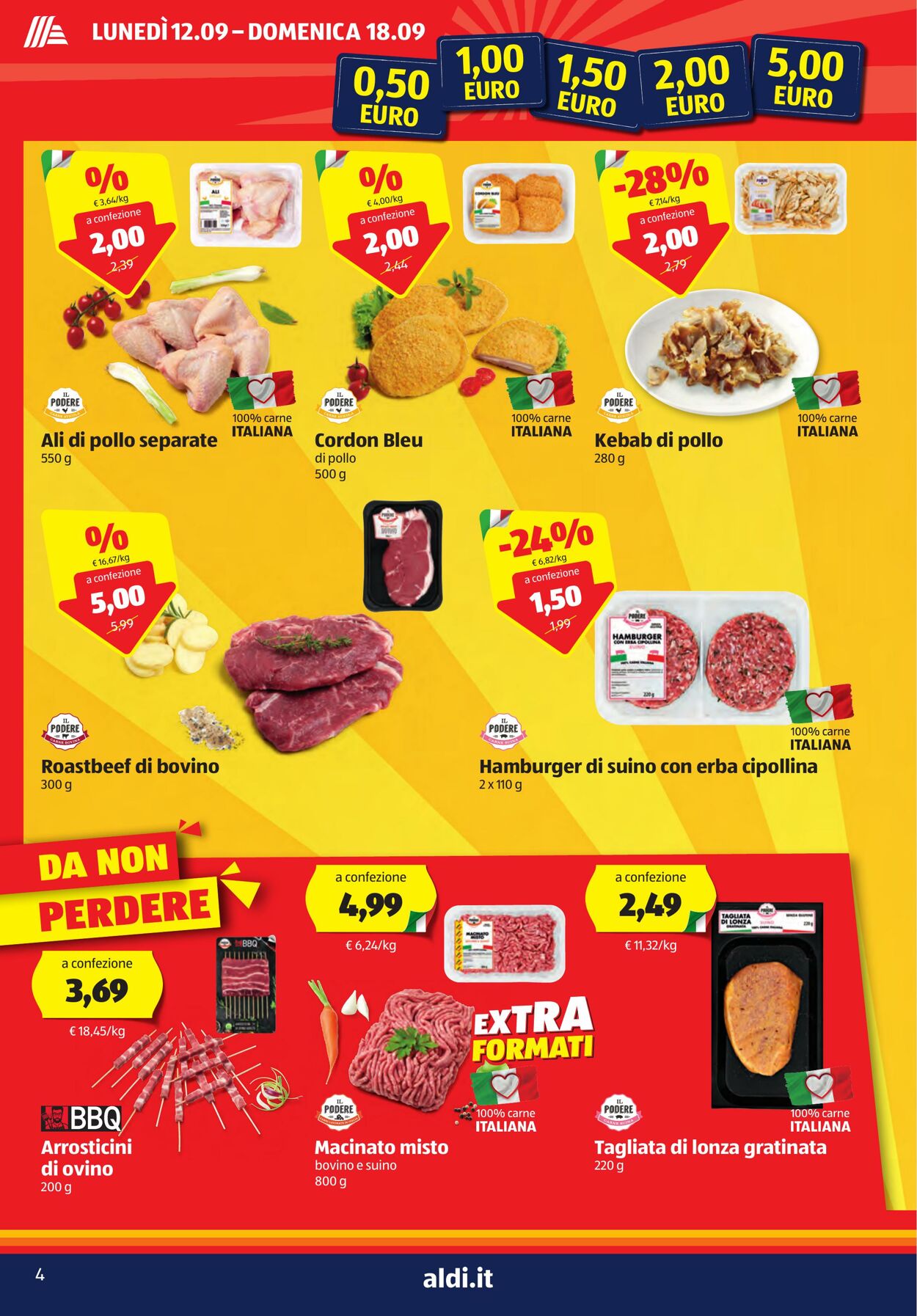 Volantino Aldi 12.09.2022 - 18.09.2022