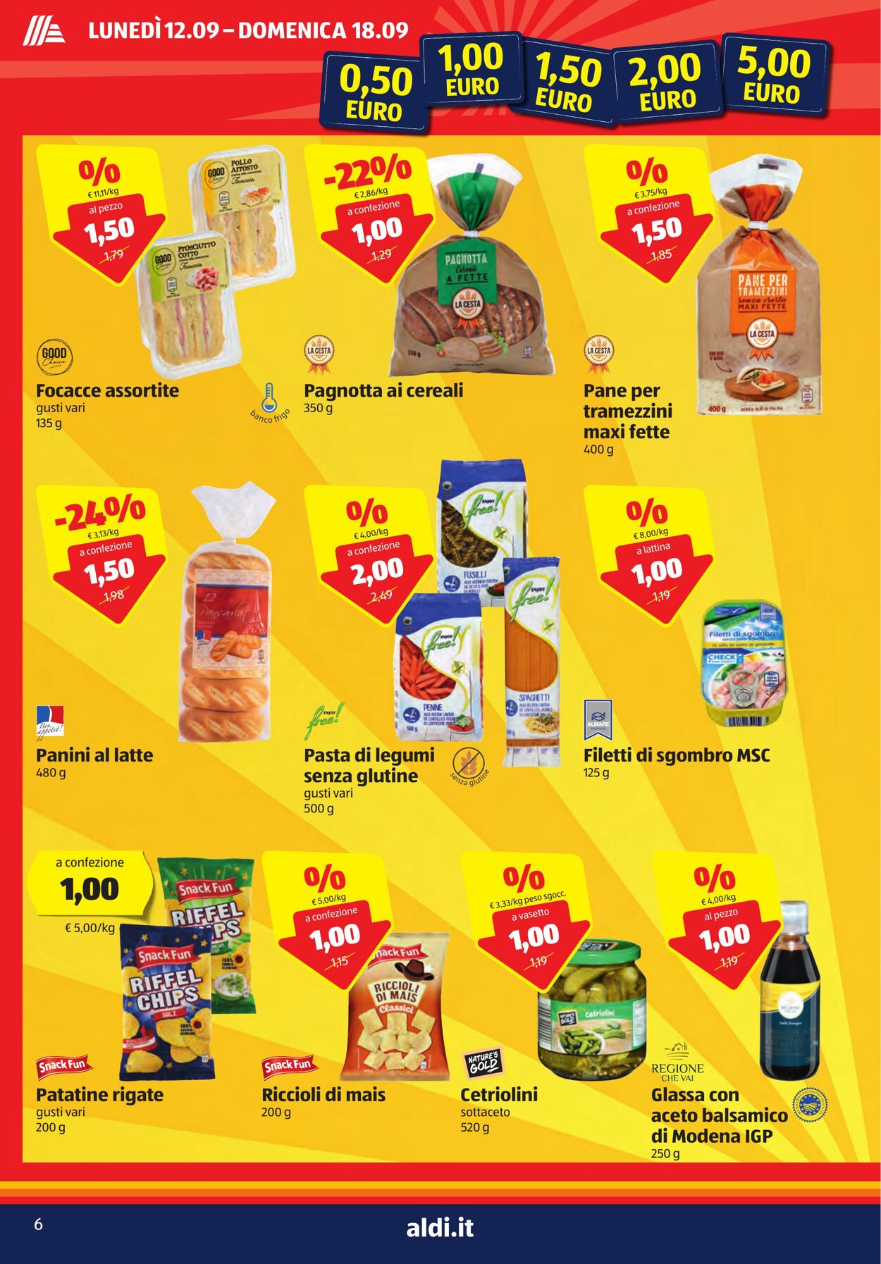 Volantino Aldi 12.09.2022 - 18.09.2022