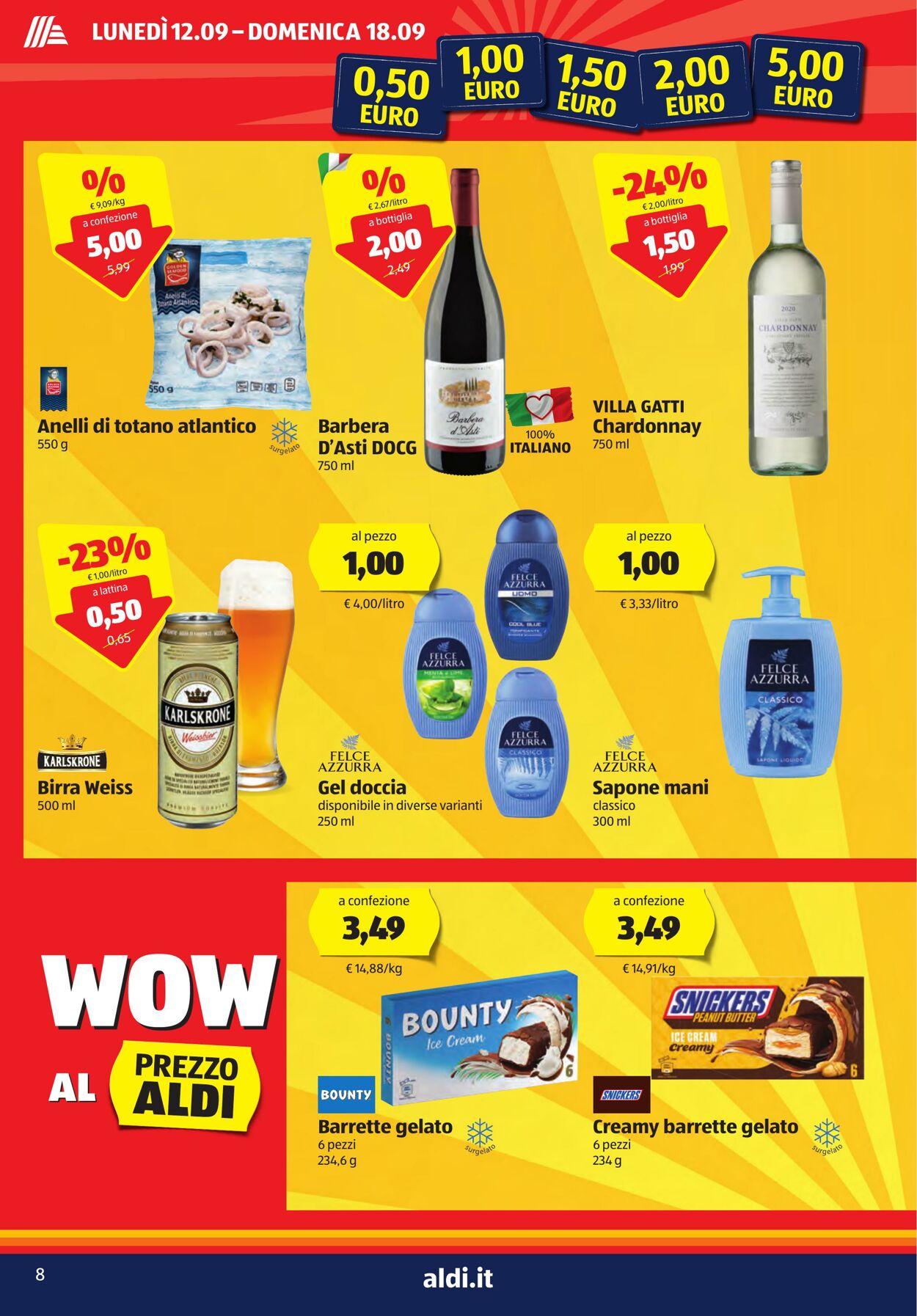 Volantino Aldi 12.09.2022 - 18.09.2022