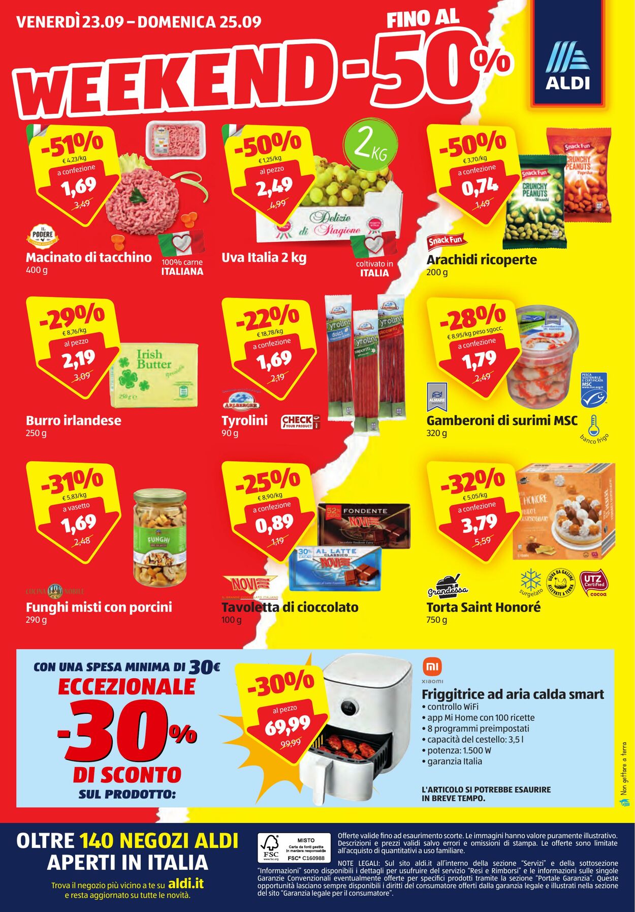 Volantino Aldi 19.09.2022 - 25.09.2022