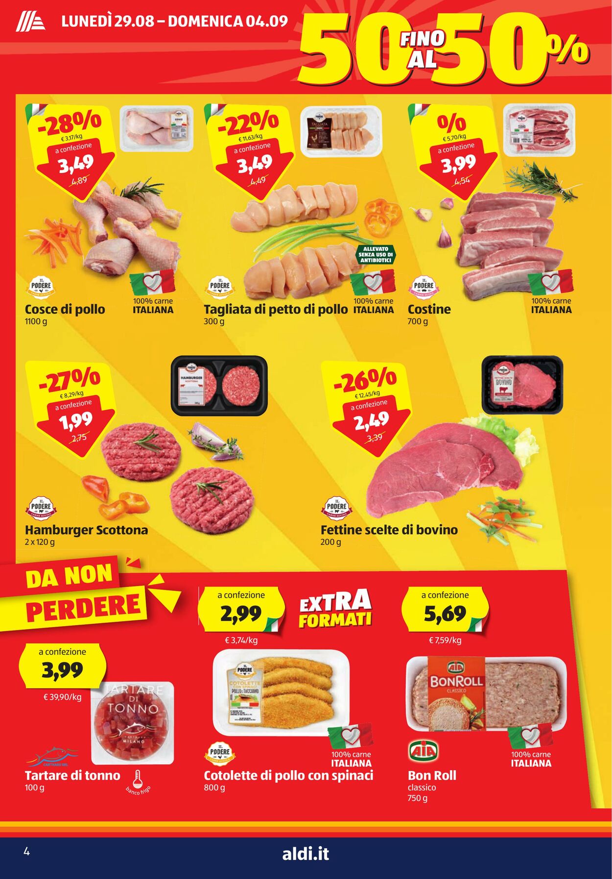 Volantino Aldi 29.08.2022 - 04.09.2022