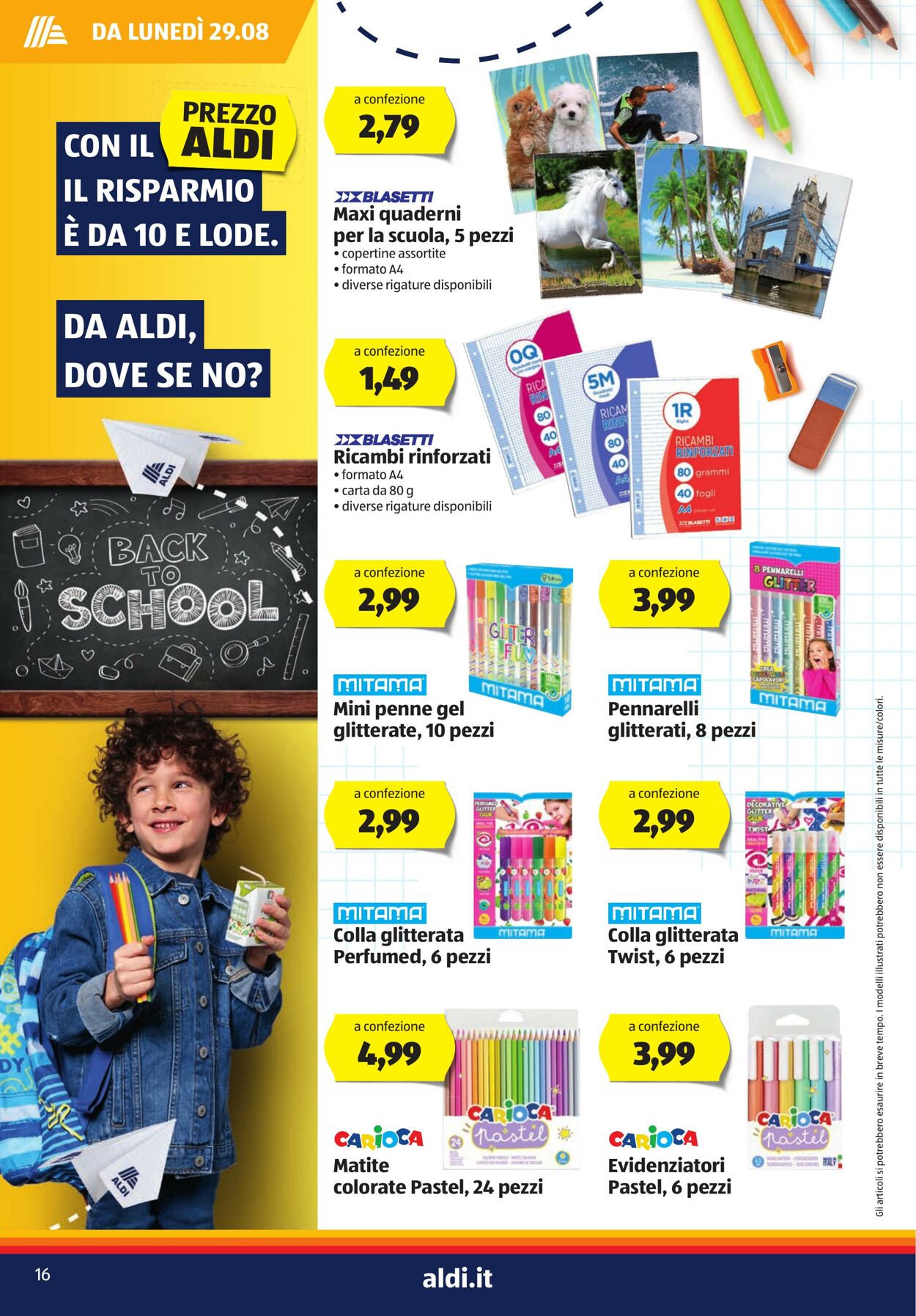 Volantino Aldi 29.08.2022 - 04.09.2022