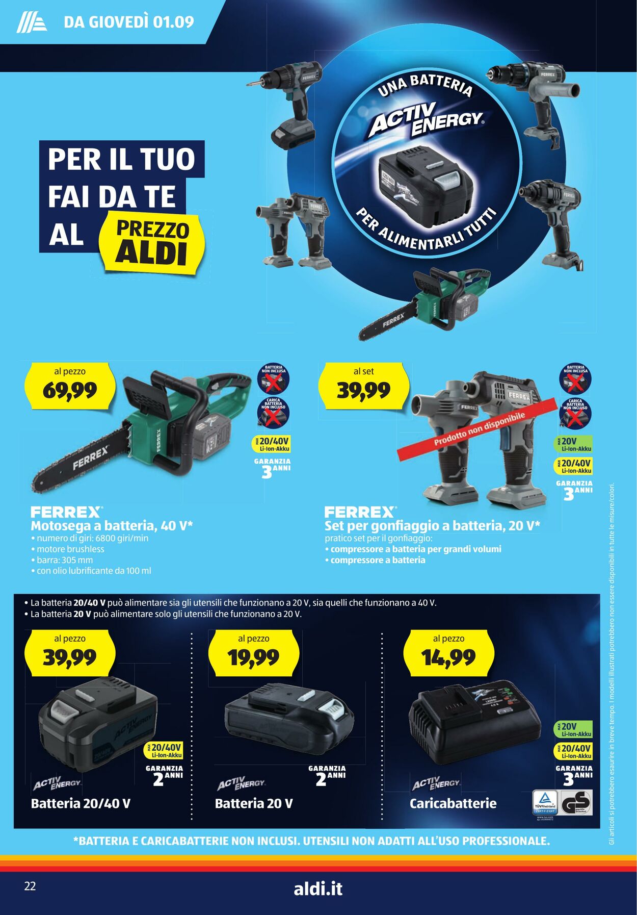 Volantino Aldi 29.08.2022 - 04.09.2022