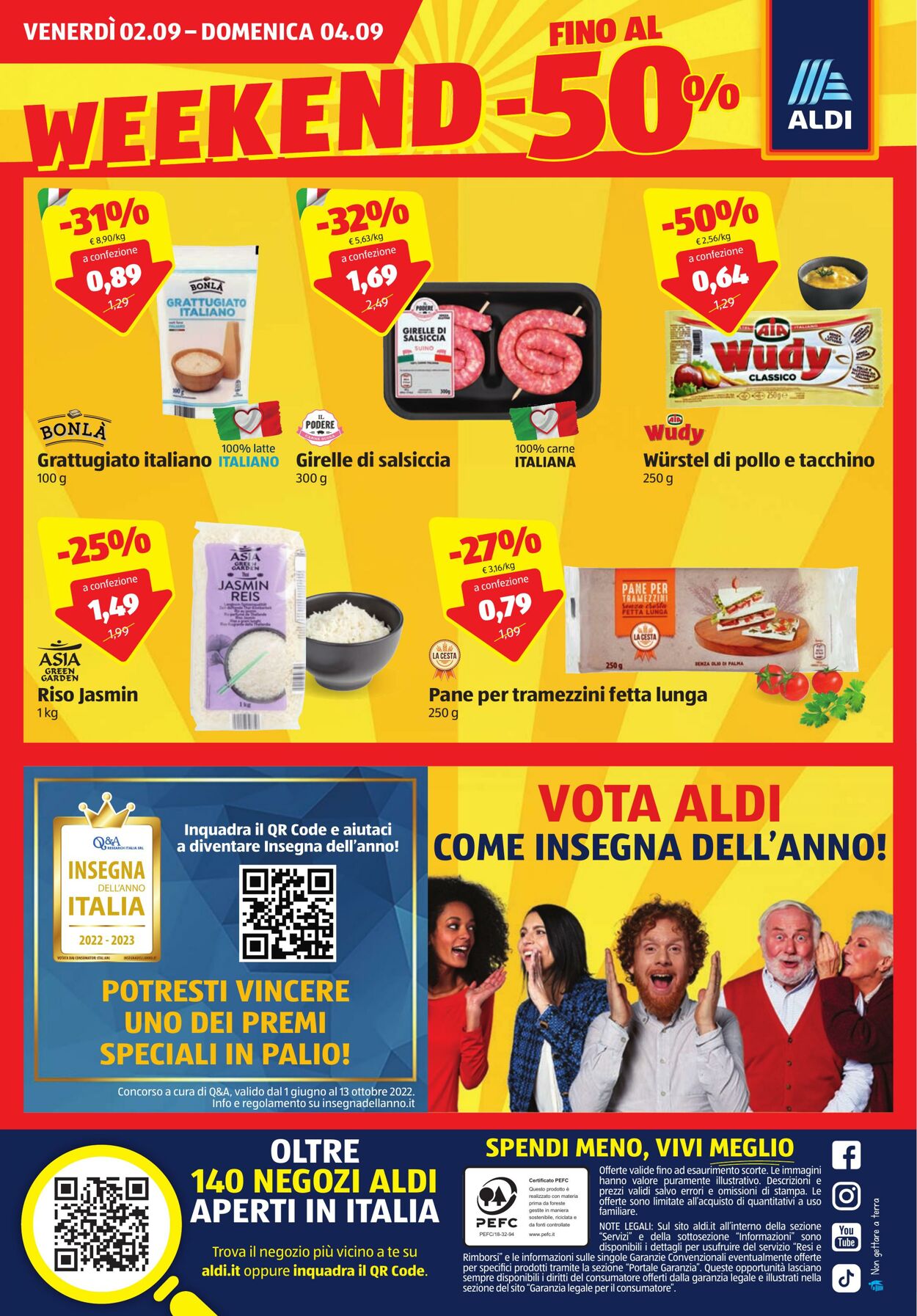 Volantino Aldi 29.08.2022 - 04.09.2022