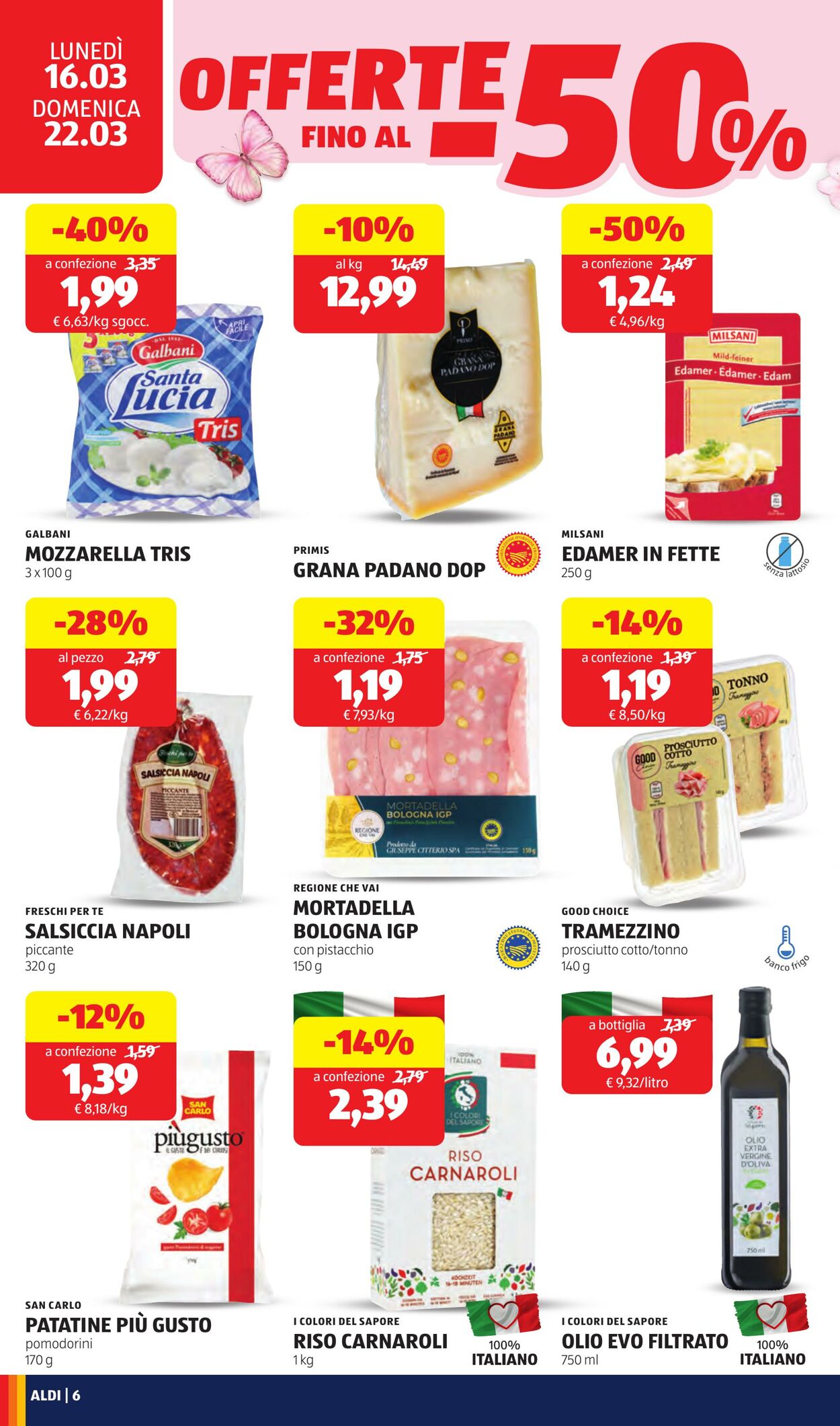 Volantino Aldi 16.03.2026 - 22.03.2026