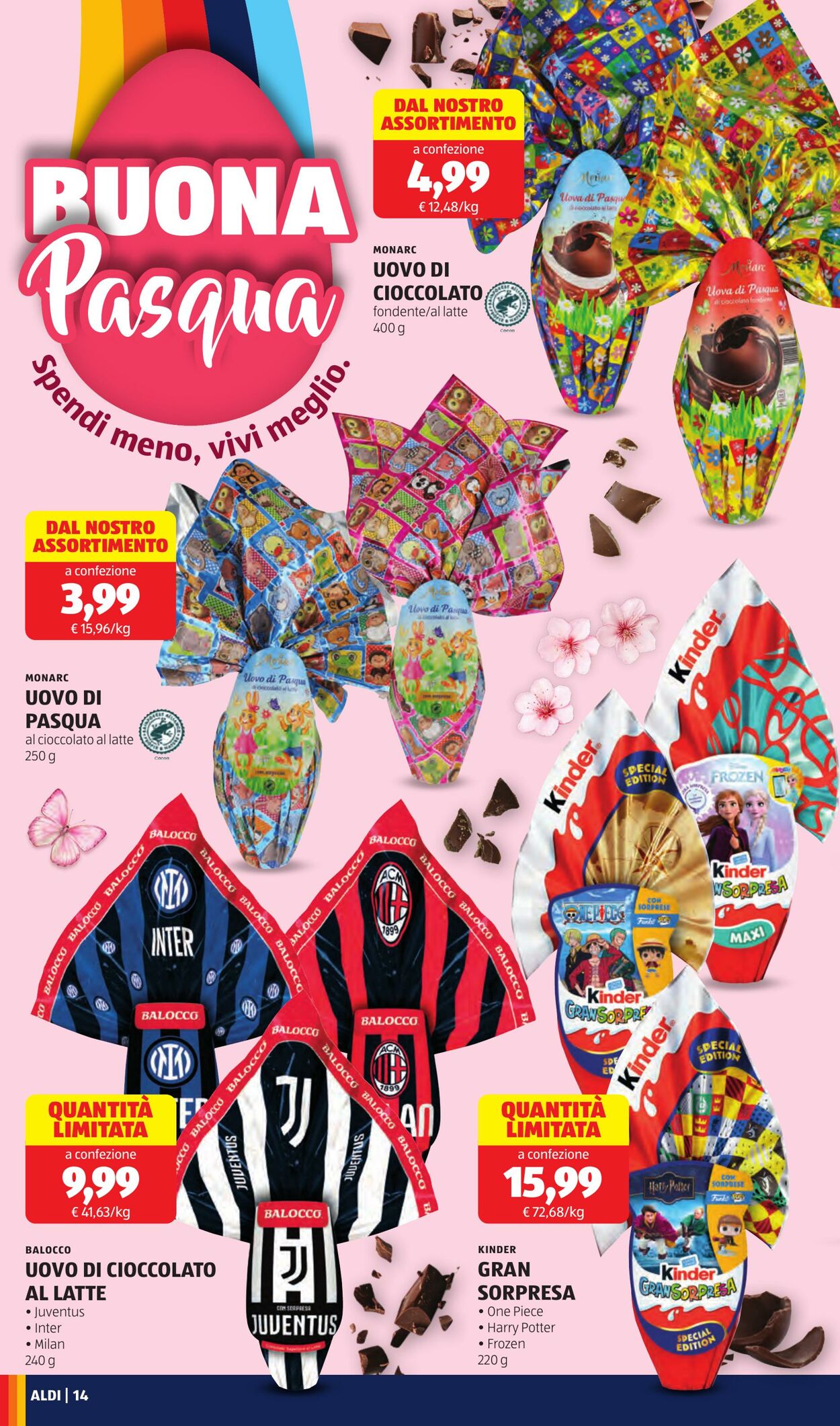 Volantino Aldi 16.03.2026 - 22.03.2026