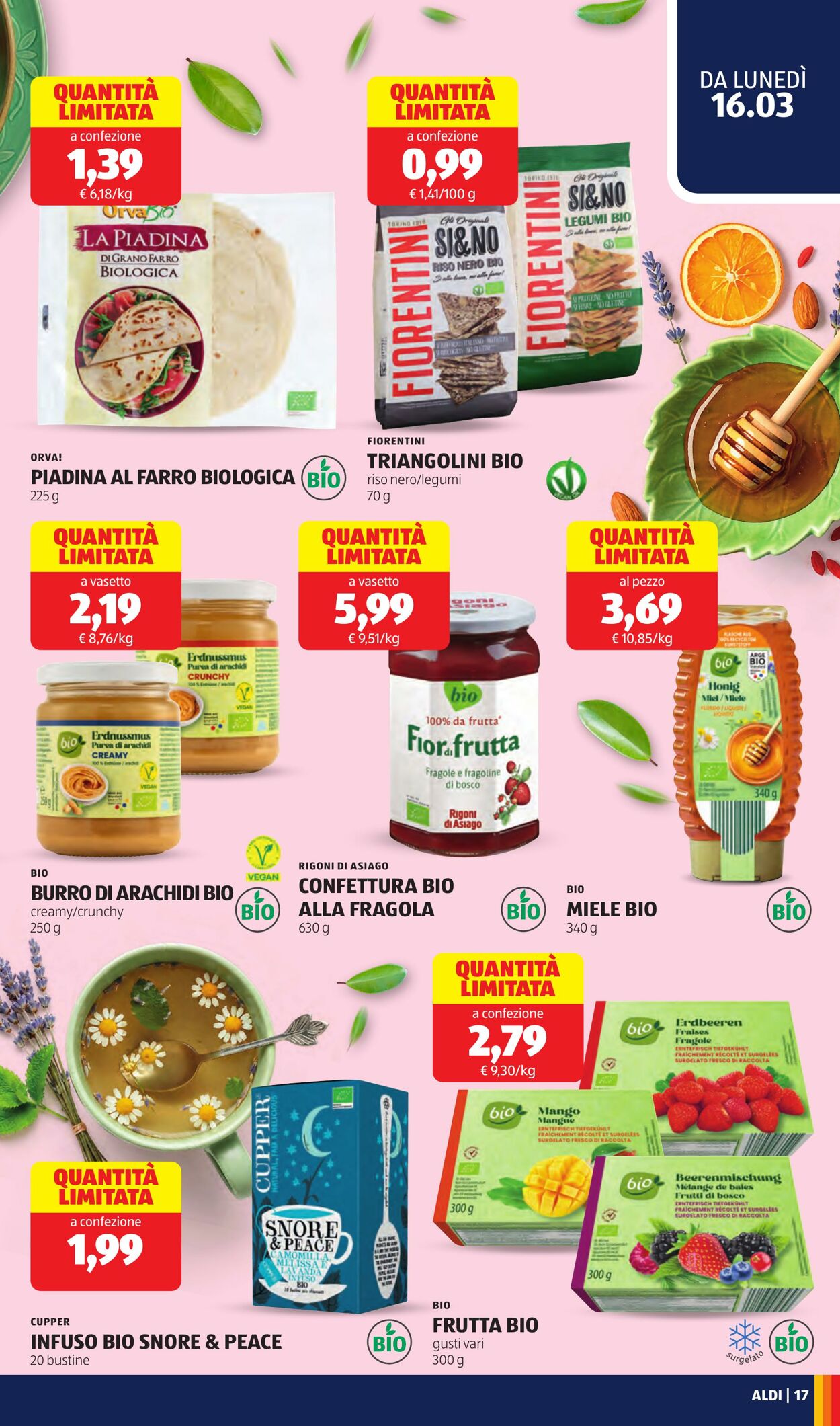 Volantino Aldi 16.03.2026 - 22.03.2026