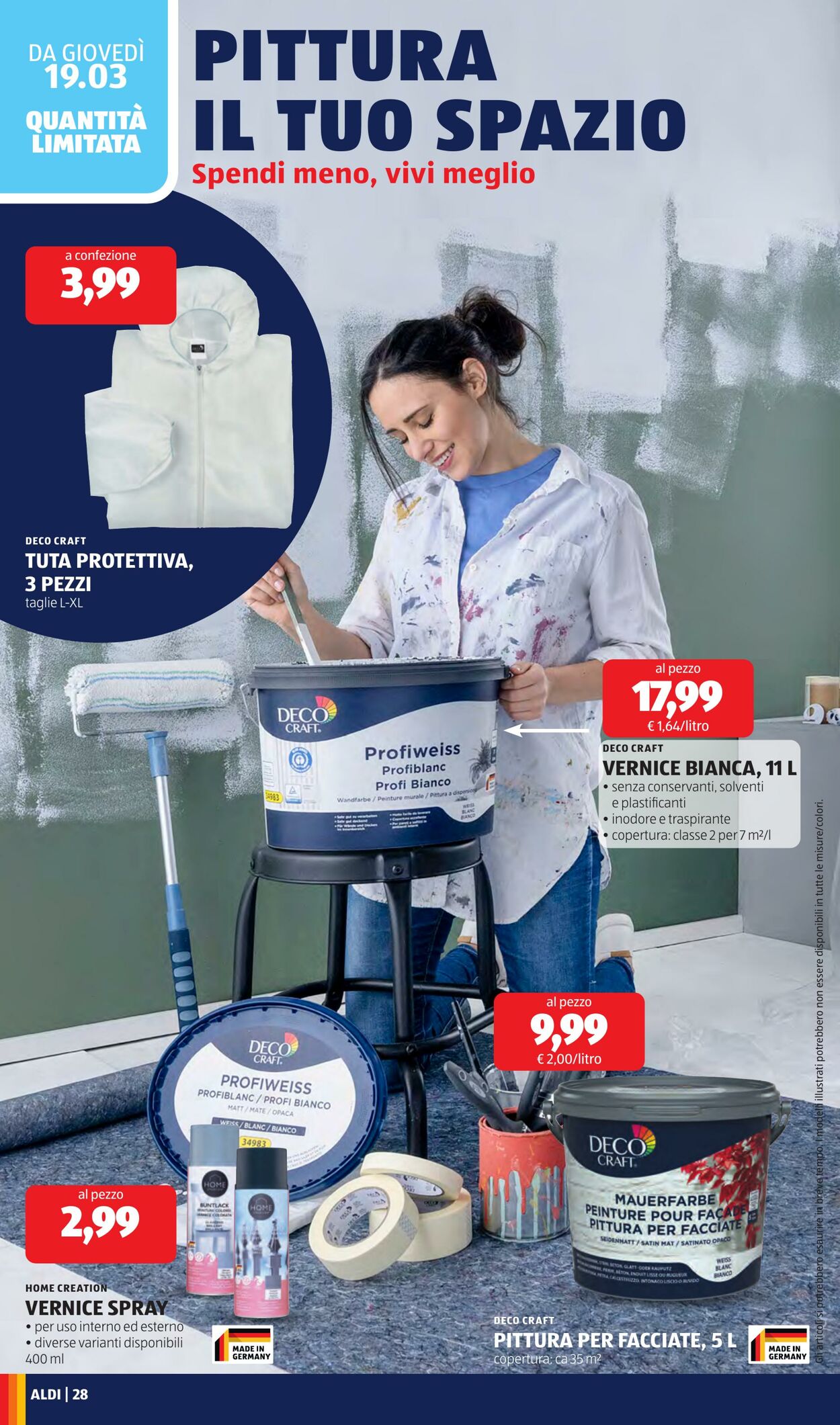 Volantino Aldi 16.03.2026 - 22.03.2026