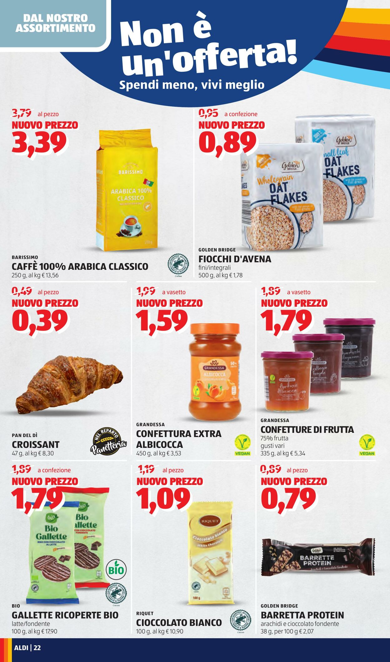 Volantino Aldi 16.03.2026 - 22.03.2026
