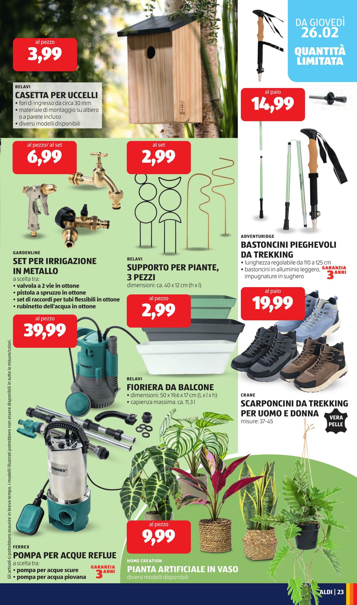 Volantino Aldi 23.02.2026 - 01.03.2026
