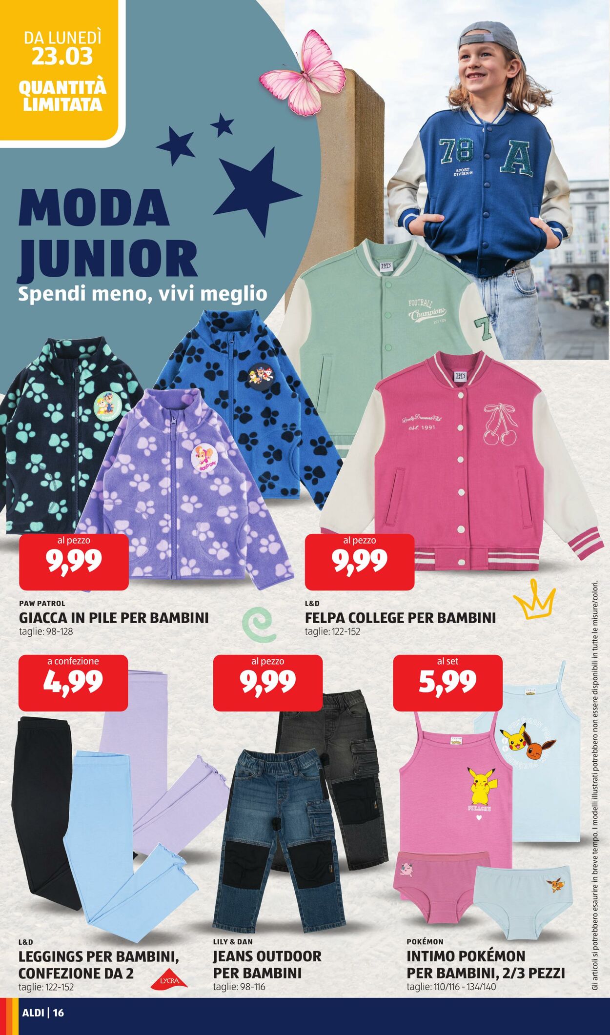 Volantino Aldi 23.03.2026 - 29.03.2026