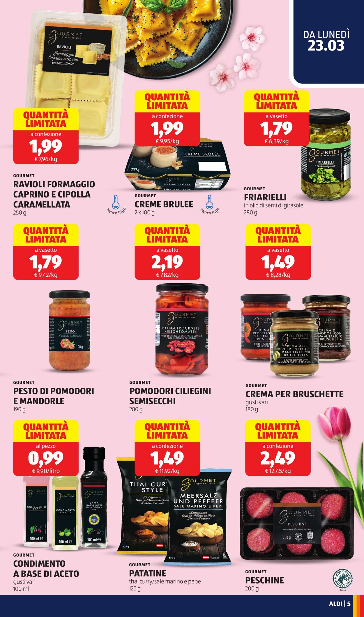 Volantino Aldi 23.03.2026 - 29.03.2026