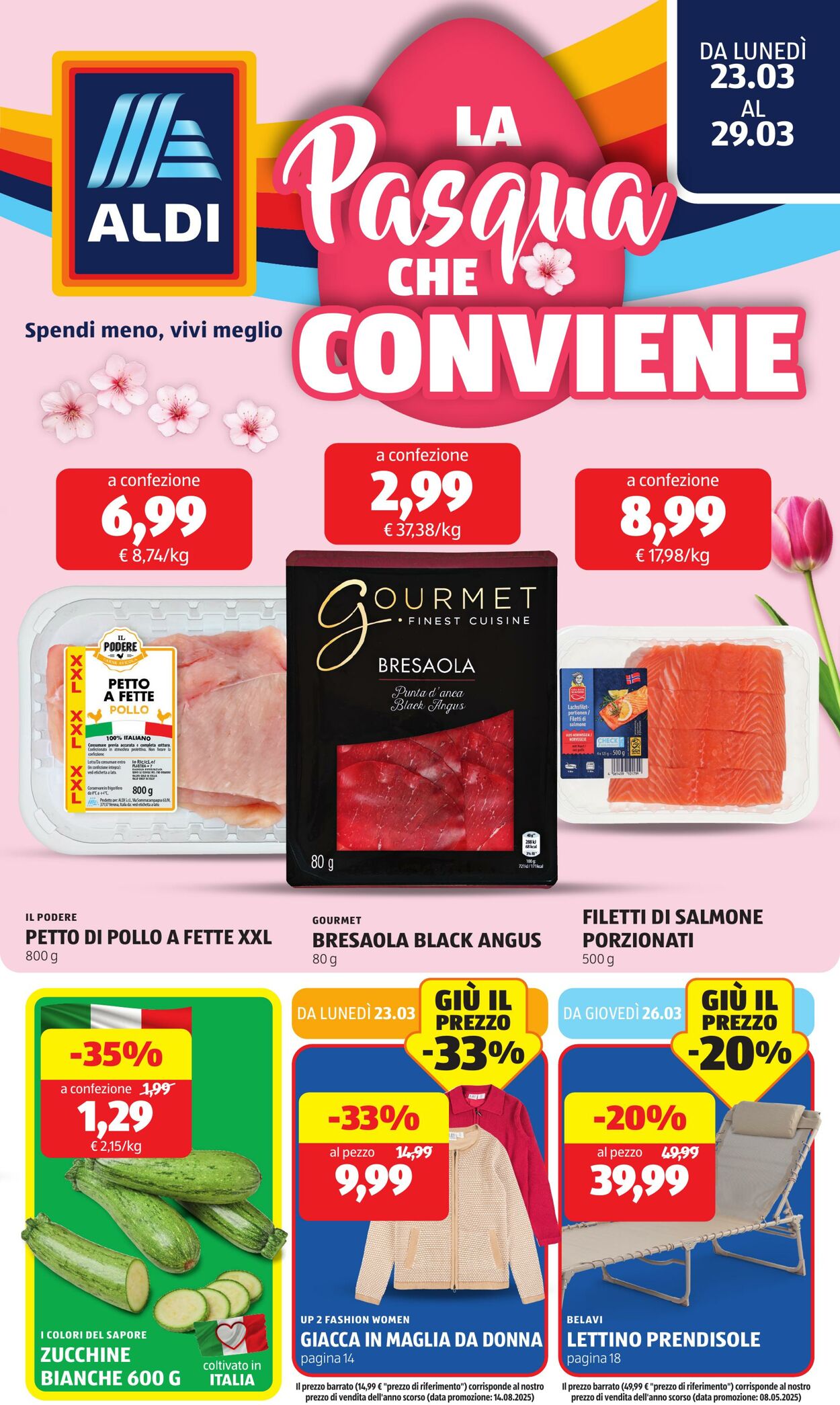 Volantino Aldi 23.03.2026 - 29.03.2026