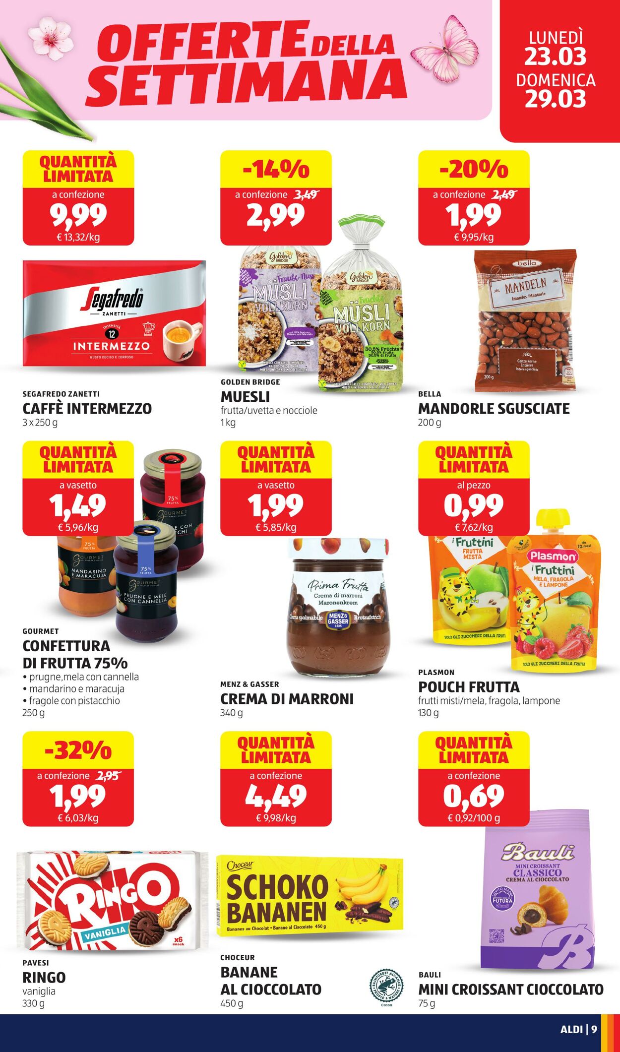 Volantino Aldi 23.03.2026 - 29.03.2026