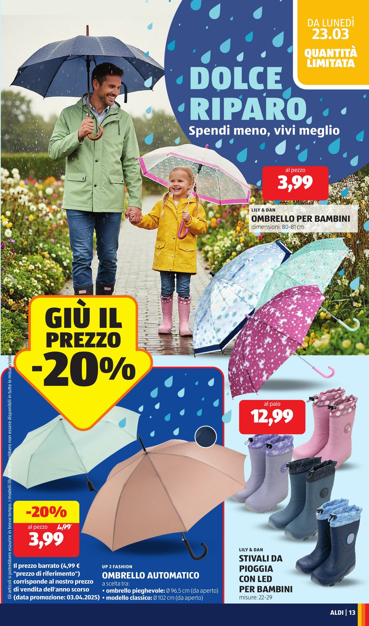Volantino Aldi 23.03.2026 - 29.03.2026